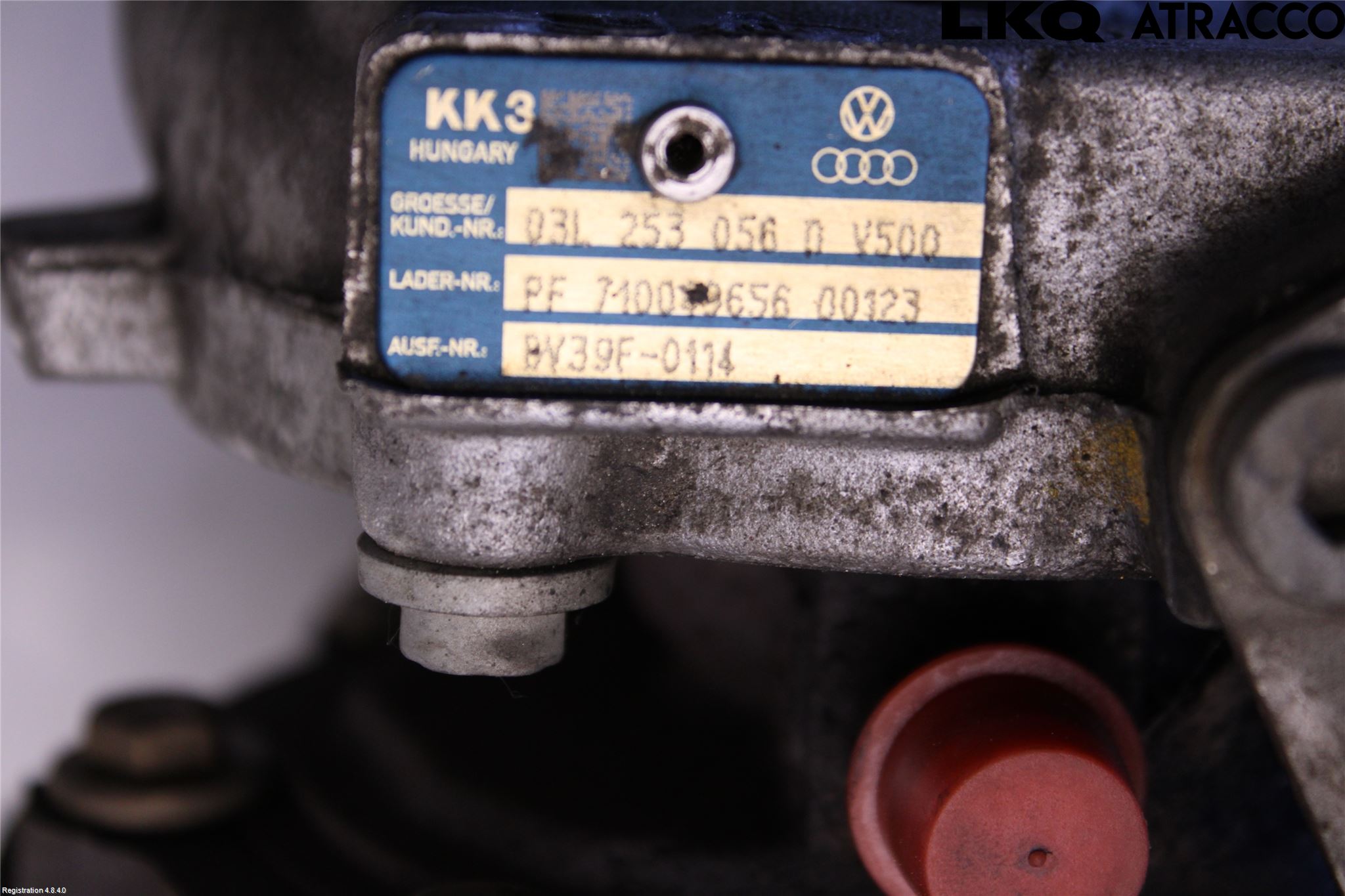 Volkswagen VW POLO 10-17 Turboaggregat