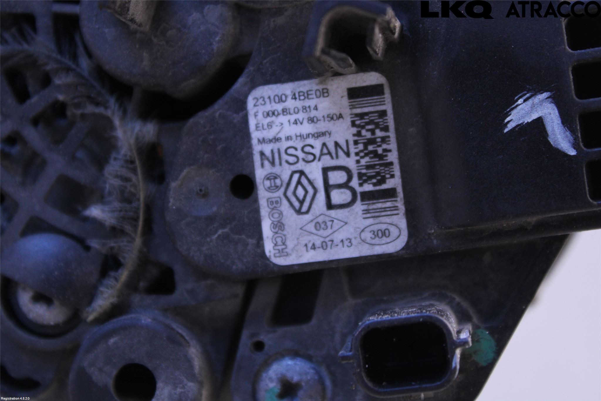 Nissan QASHQAI 14-17 Dynamo
