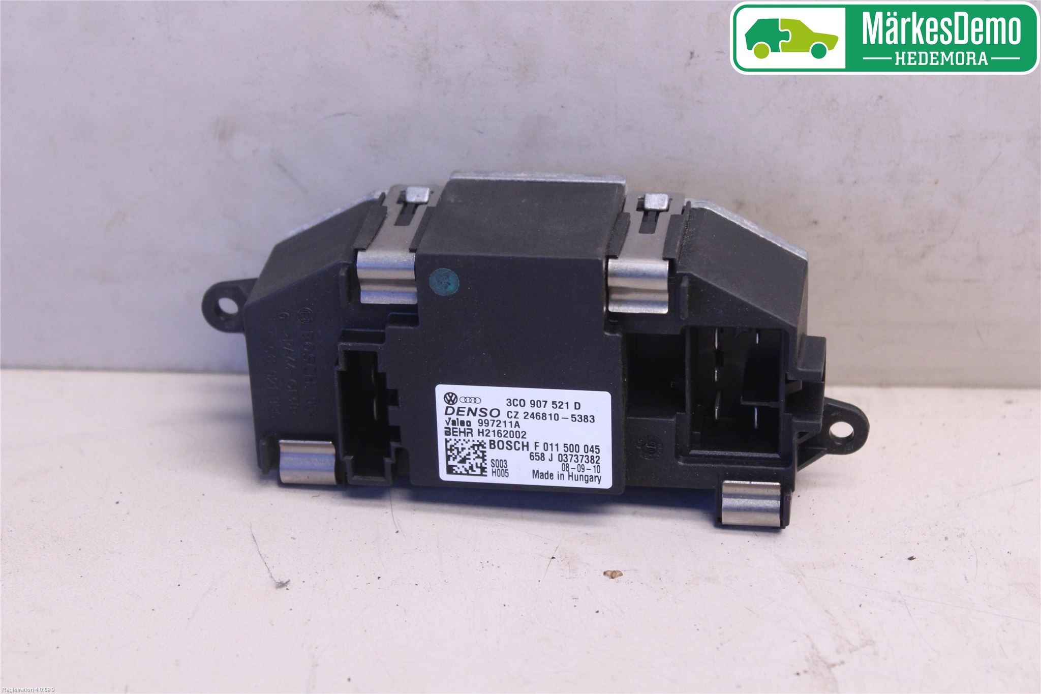 Skoda OCTAVIA (1Z) 05-13 Varmeapparat Viftemotstand