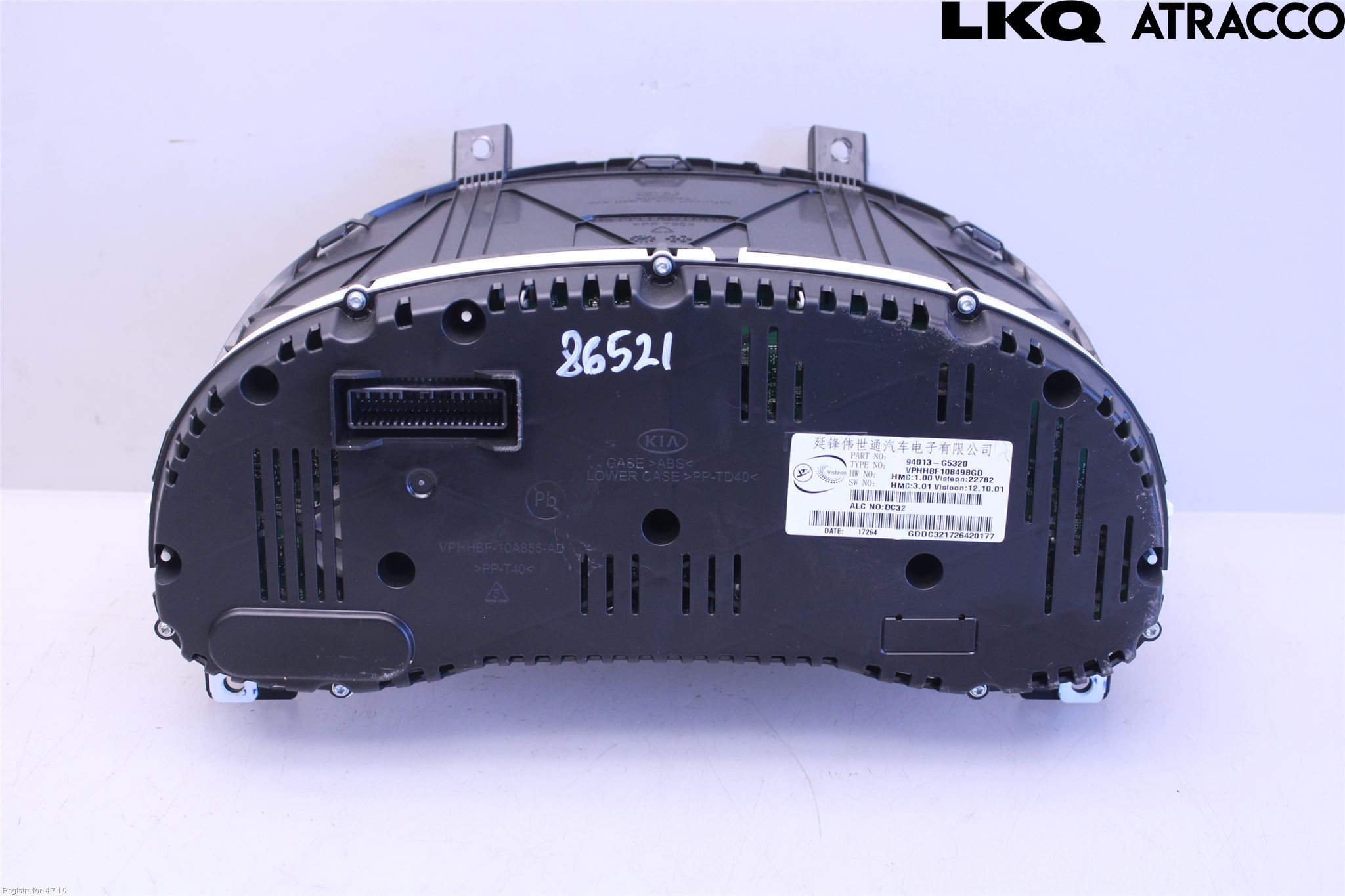 Kia NIRO (DE) 17-22 Instr Kombinert