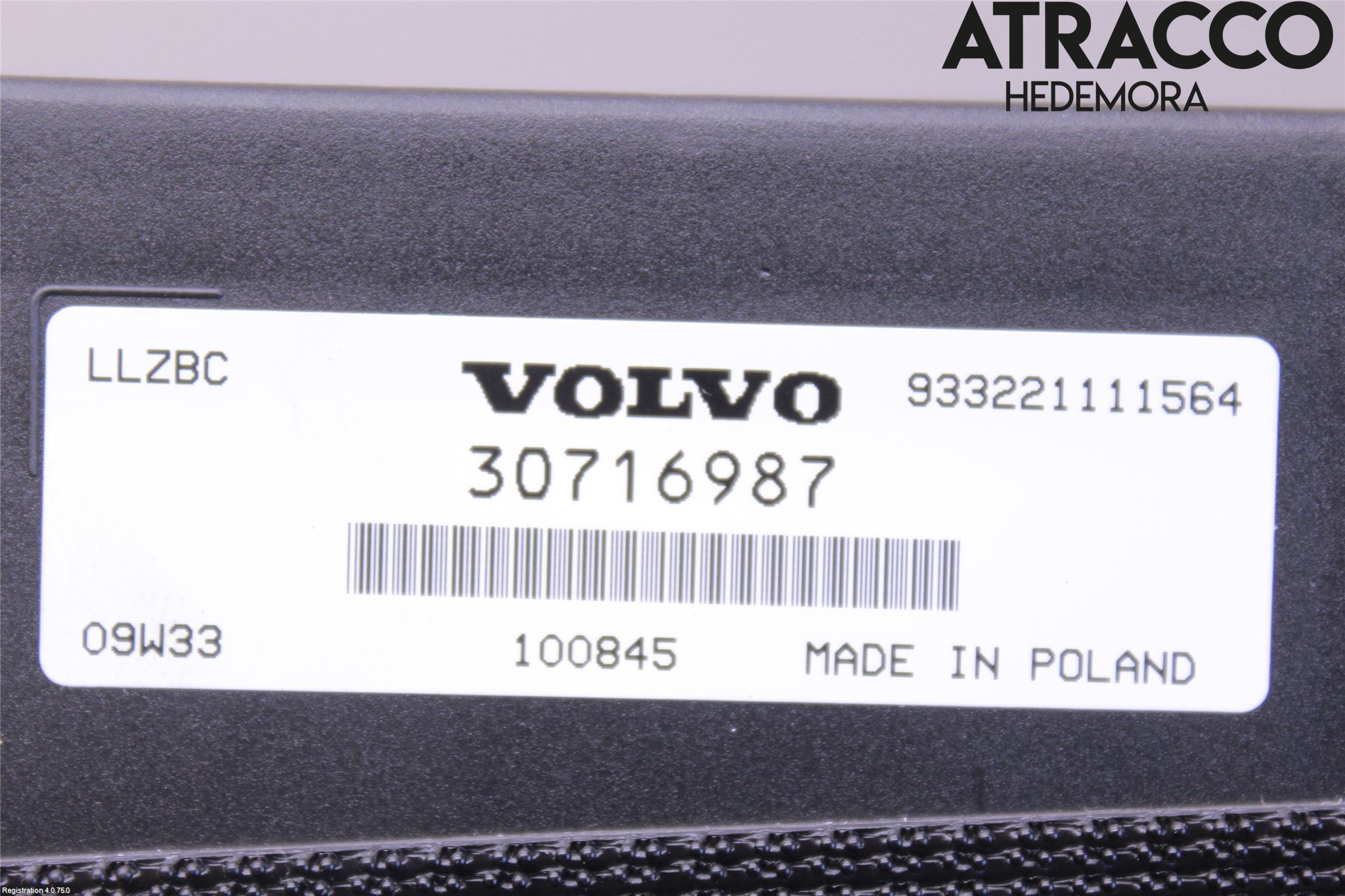 Volvo XC60 09-13 Styreenhet Tilhengerfeste