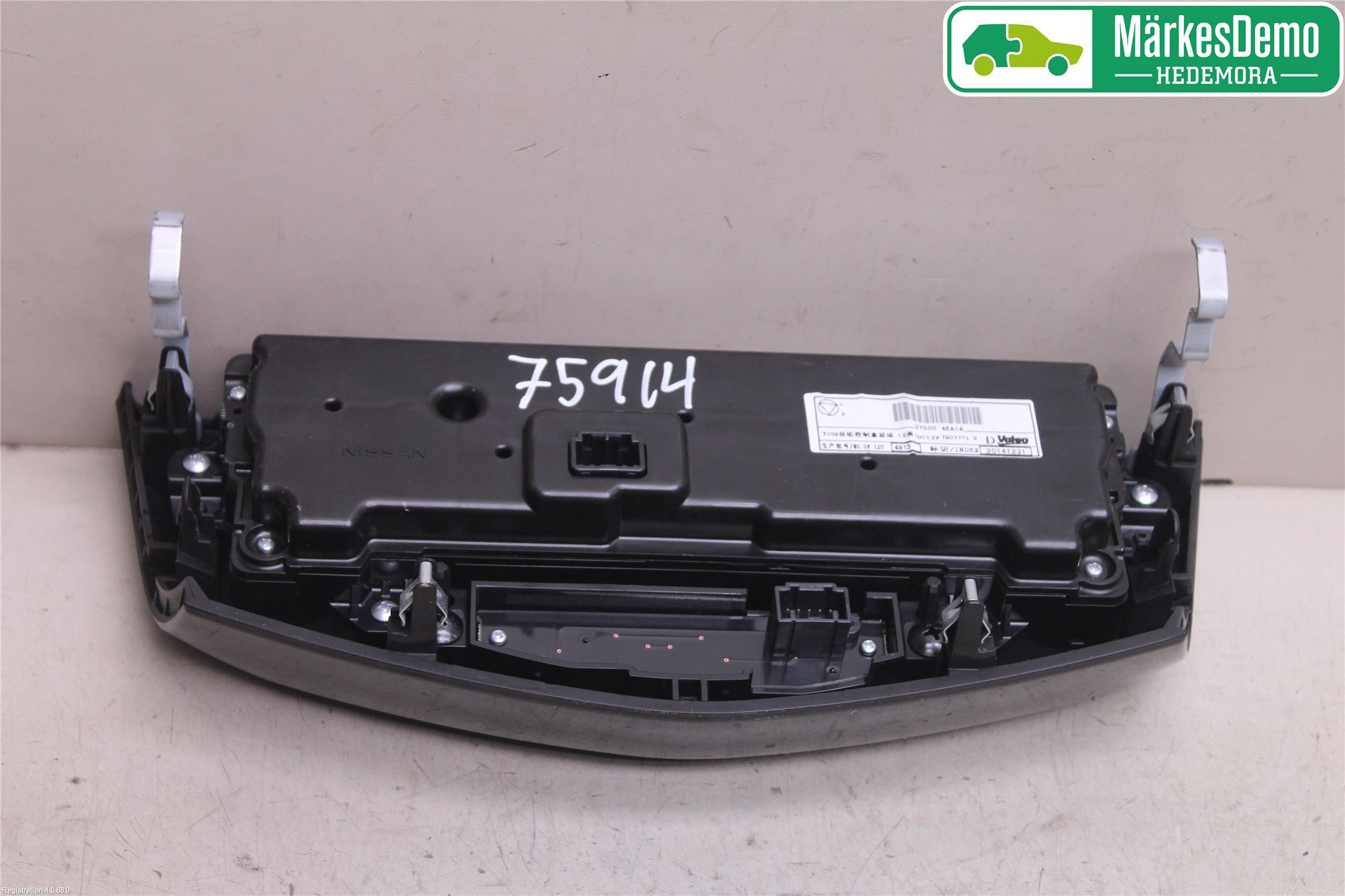 Nissan QASHQAI 14-17 Varme Ac Betjening-Display