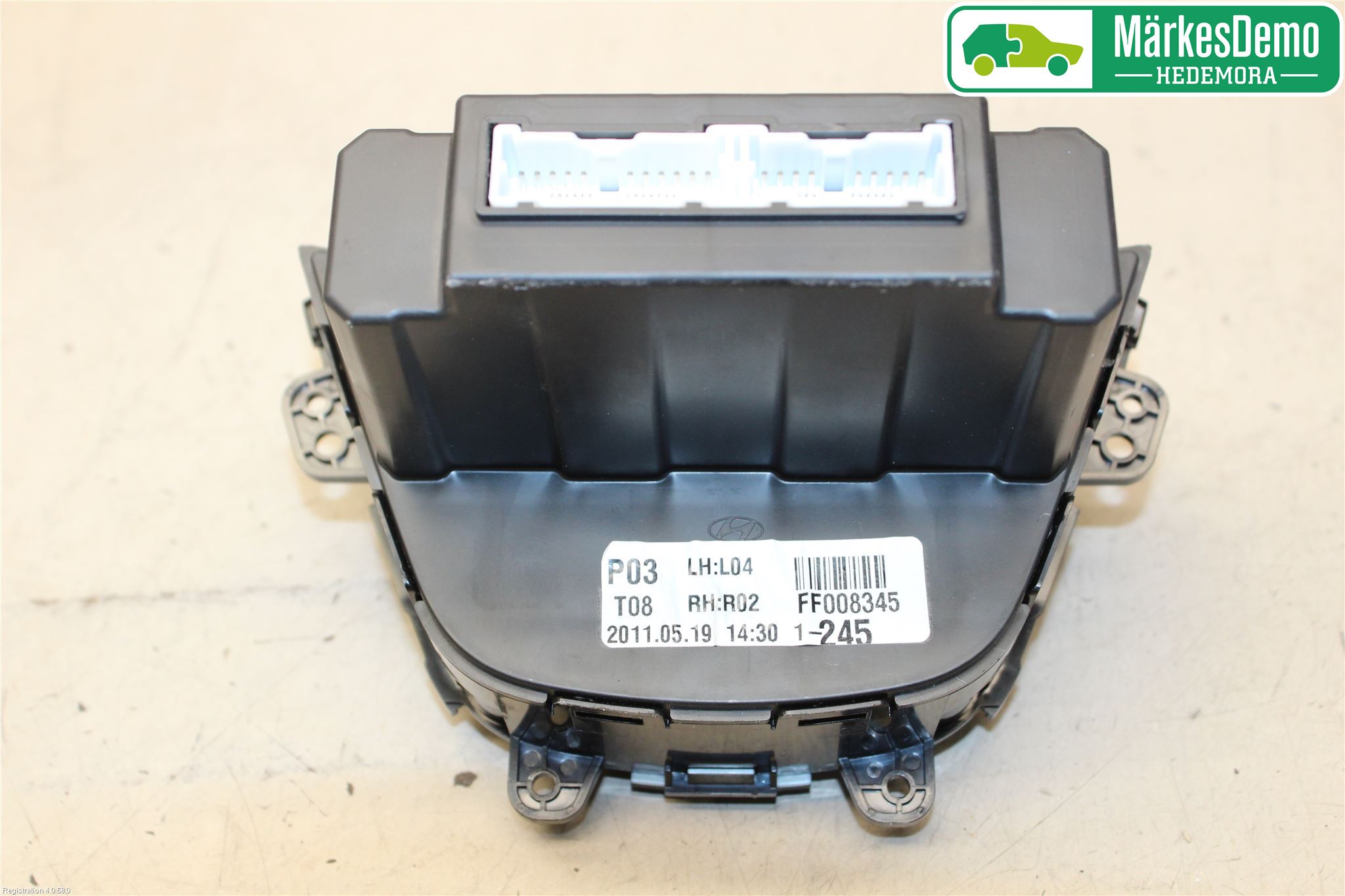 Hyundai VELOSTER 12-17 Varme Ac Betjening-Display
