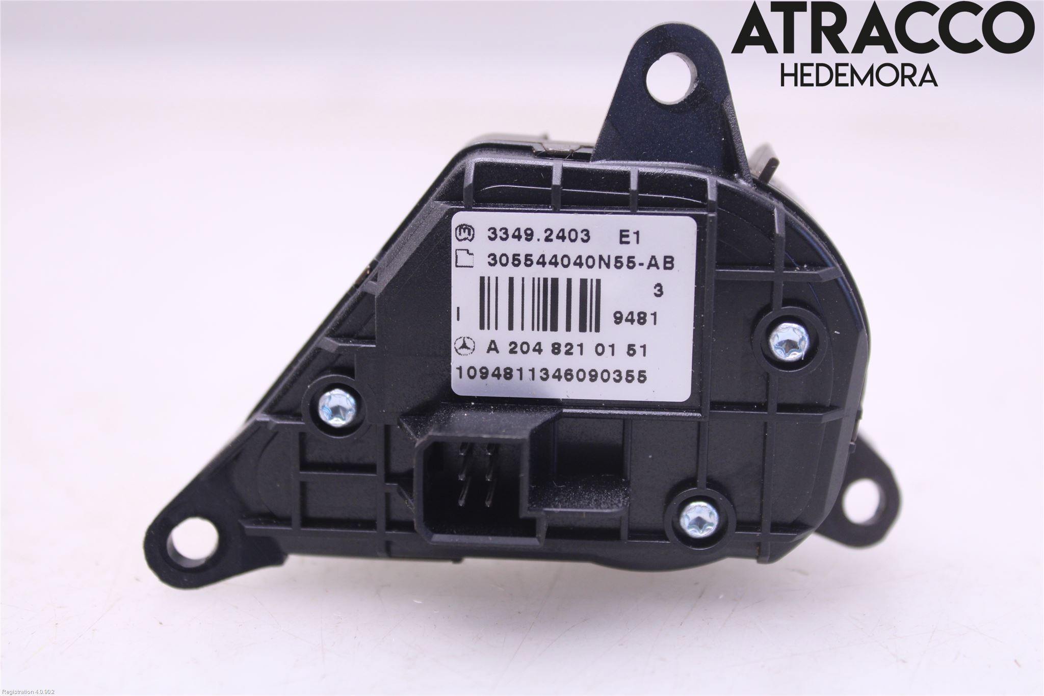 Mercedes-Benz MB C-KLASS (W204) 07-15 Bryter Ratt Radio-Stereo