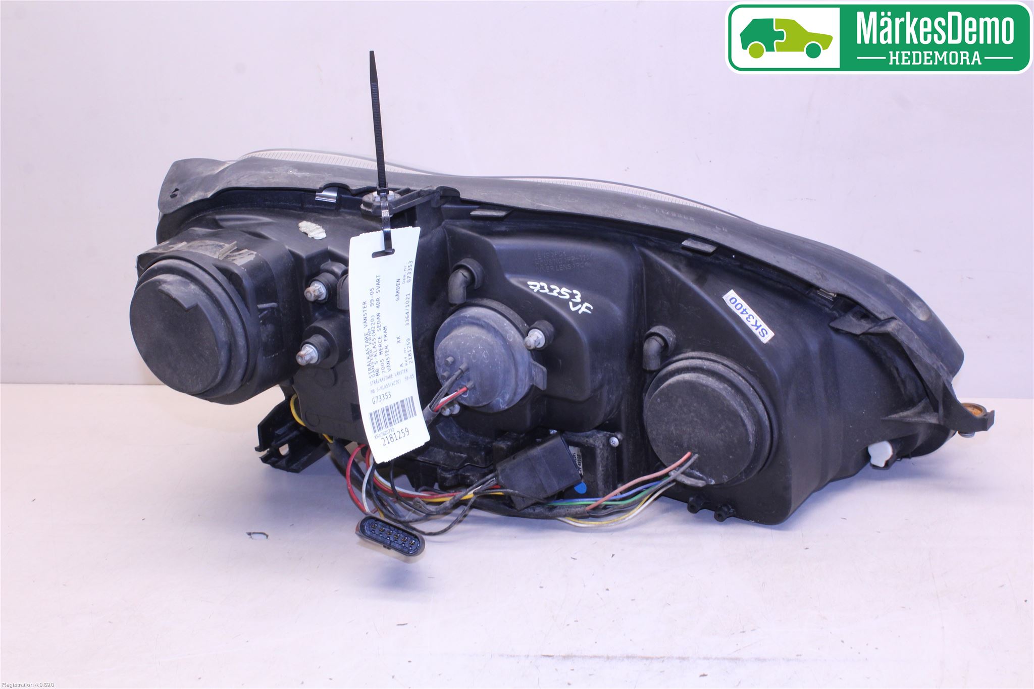 Mercedes-Benz MB S-KLASS (W220)  99-05 Frontlykt Venstre