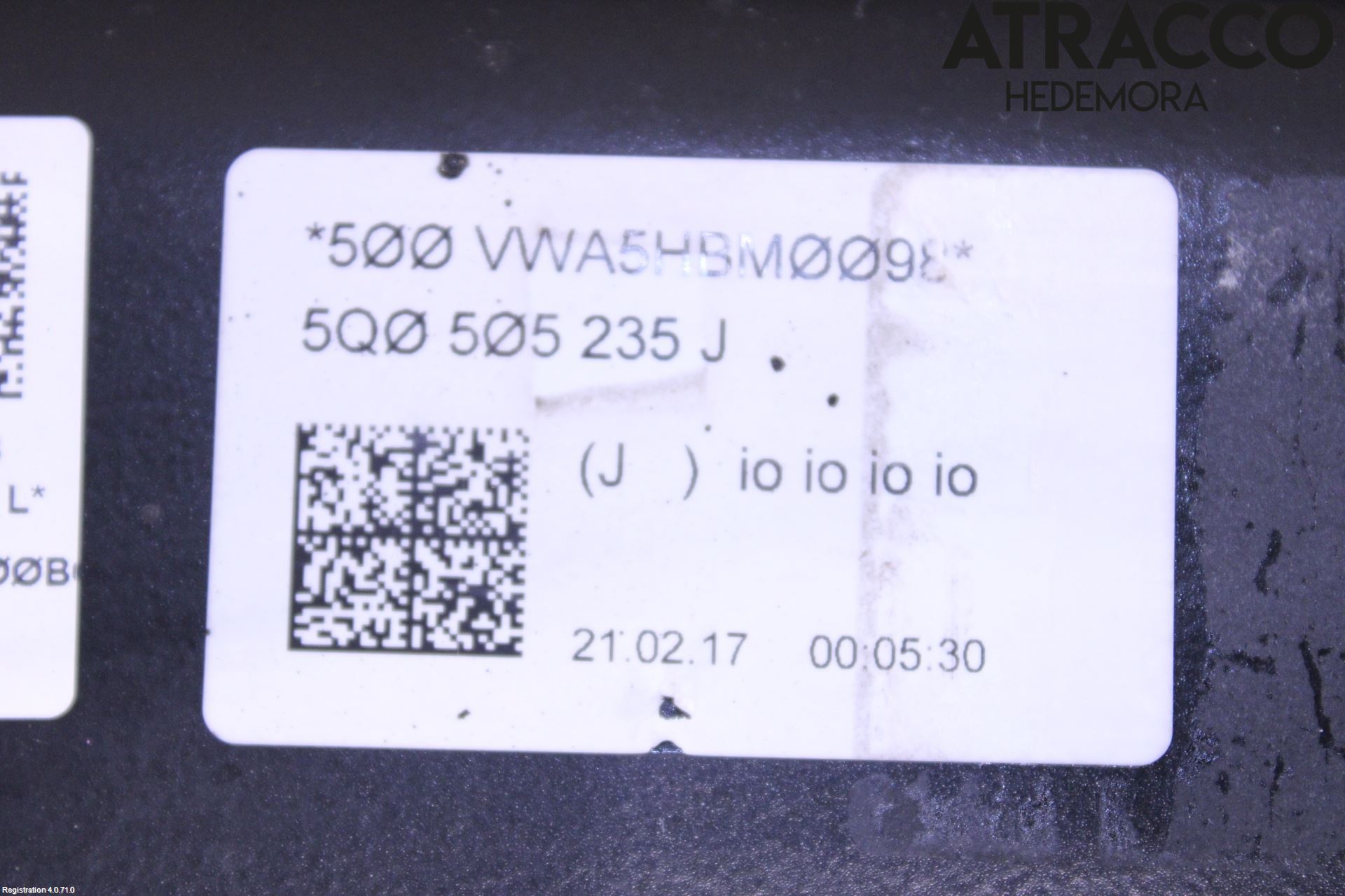 Volkswagen VW TIGUAN 16-24 Bakaksel Feste Travers-Ramme