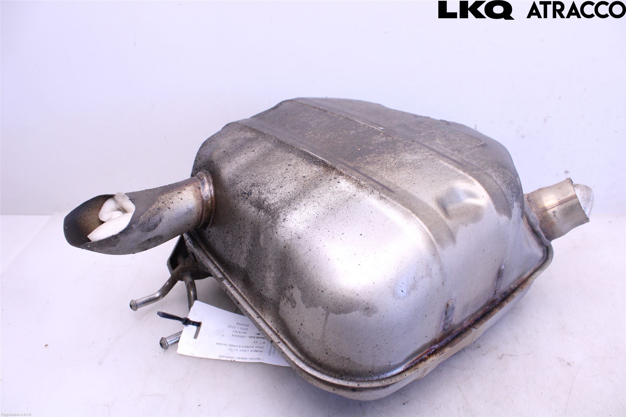 Honda CIVIC 17-22 Eksos Bakre Potte