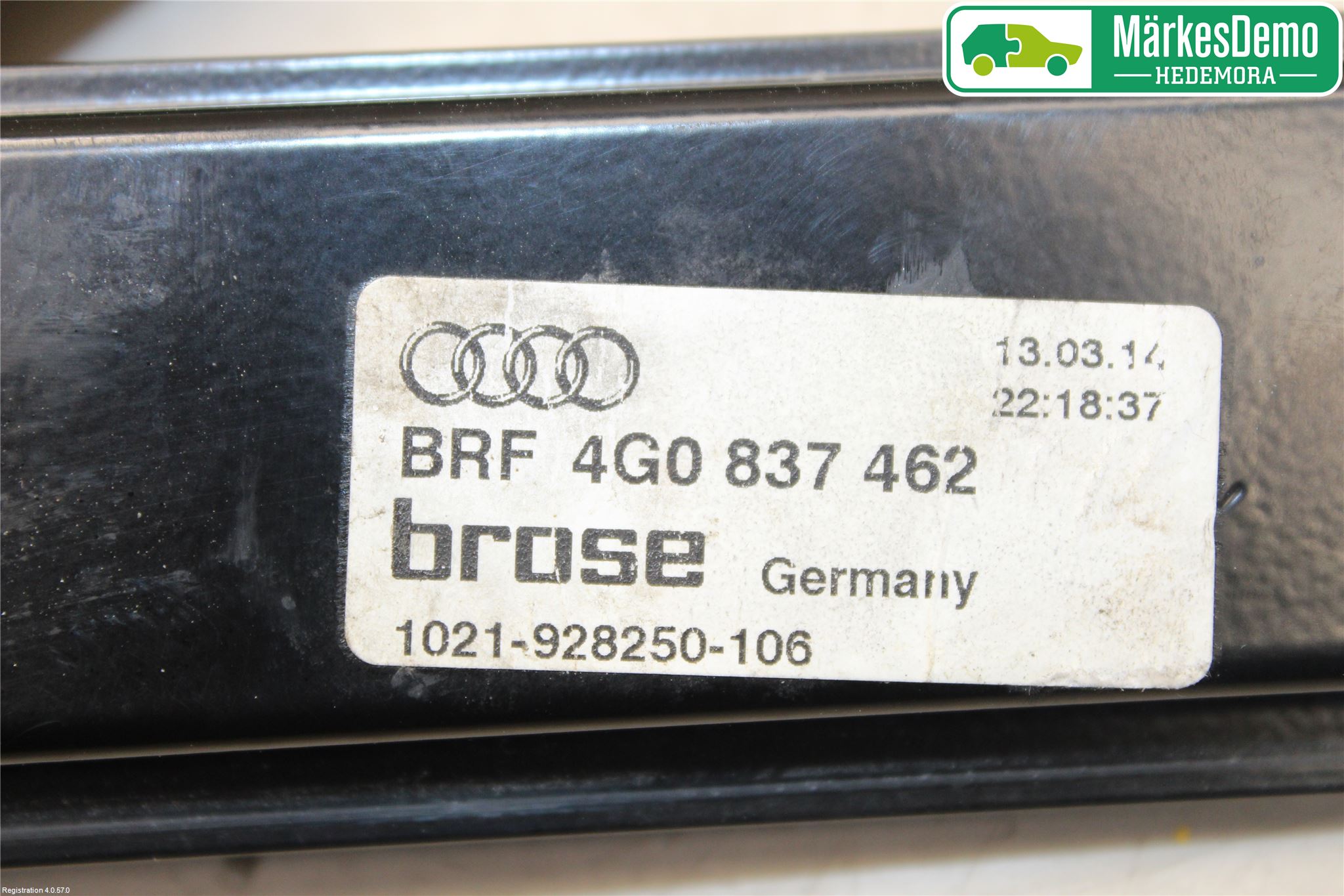 Audi A6/S6 4G 11-18 Vindusheis El Komp