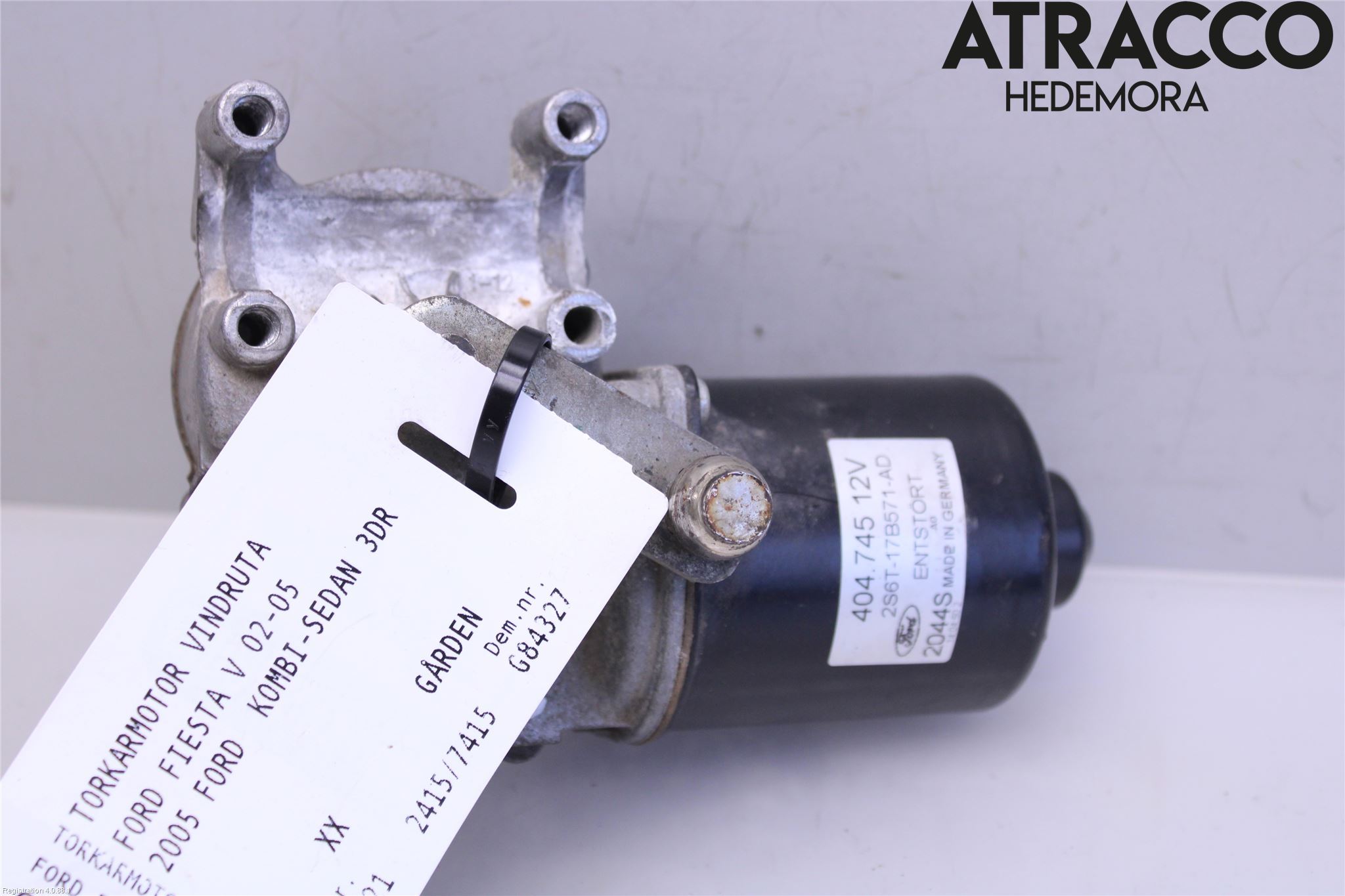 Ford FIESTA     02-05 Viskermotor Frontrute