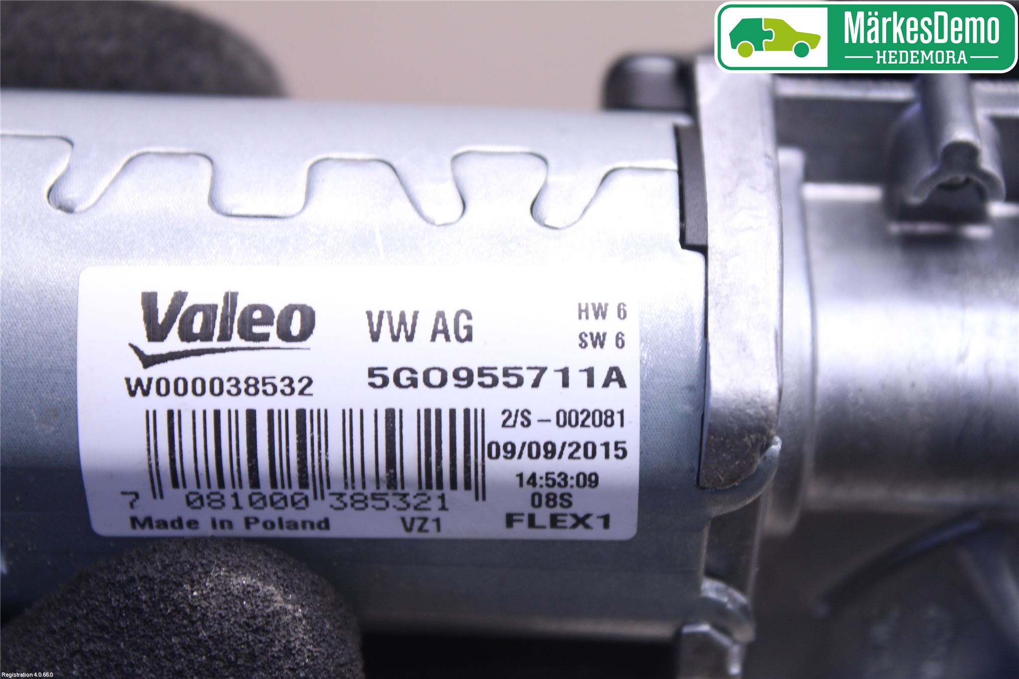 Volkswagen VW GOLF / E-GOLF VII 13-20 Viskermotor Bakluke