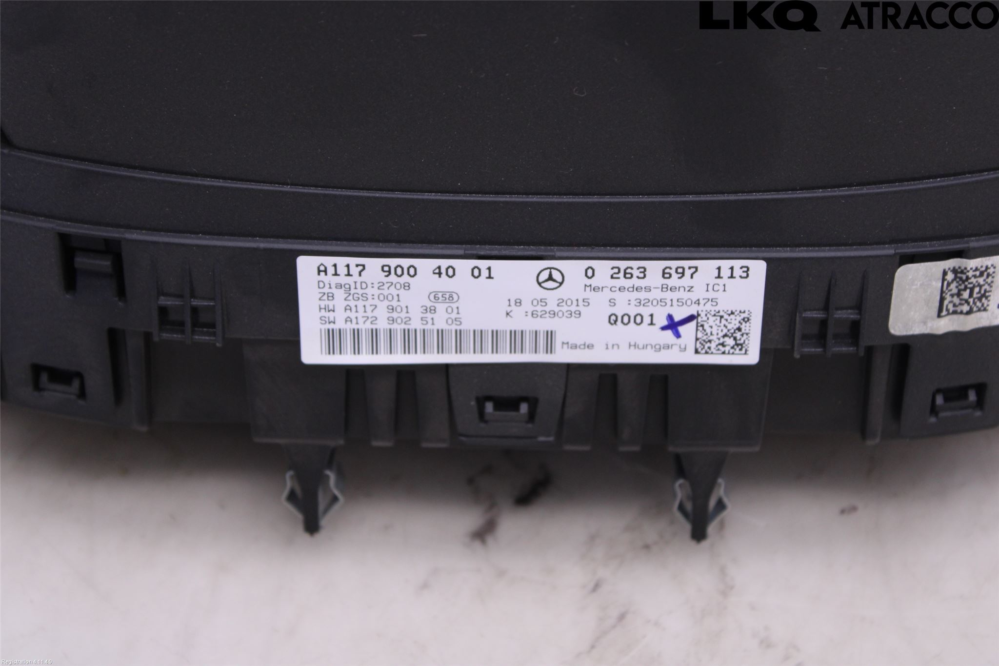 Mercedes-Benz MB CLA-KLASS (C117/X117) 13-19 Instr Kombinert
