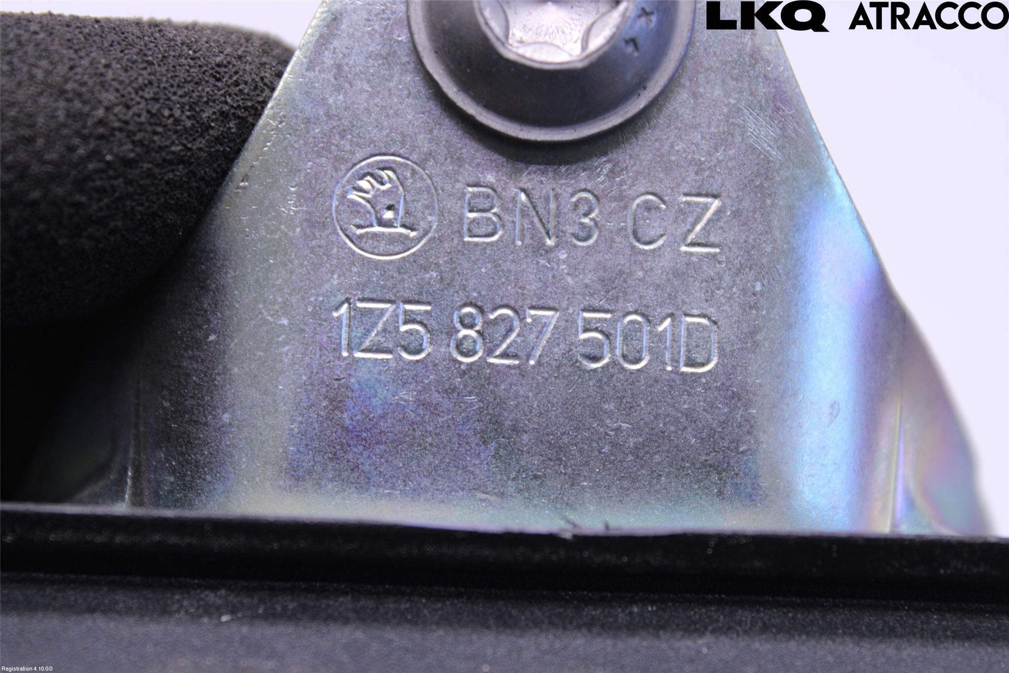 Skoda OCTAVIA (1Z) 05-13 Bakluke-Lokk Låsekasse