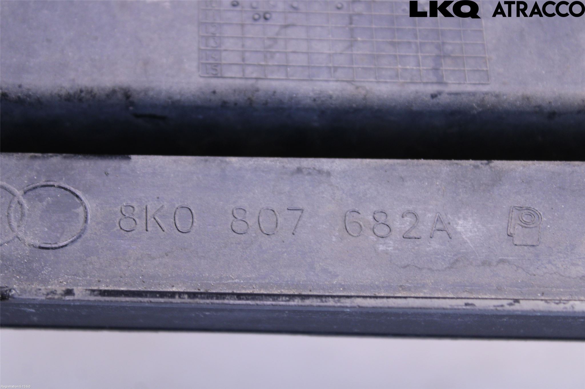Audi A4/S4 08-11 Frontlykt Kurve-Tåkelys Ramme