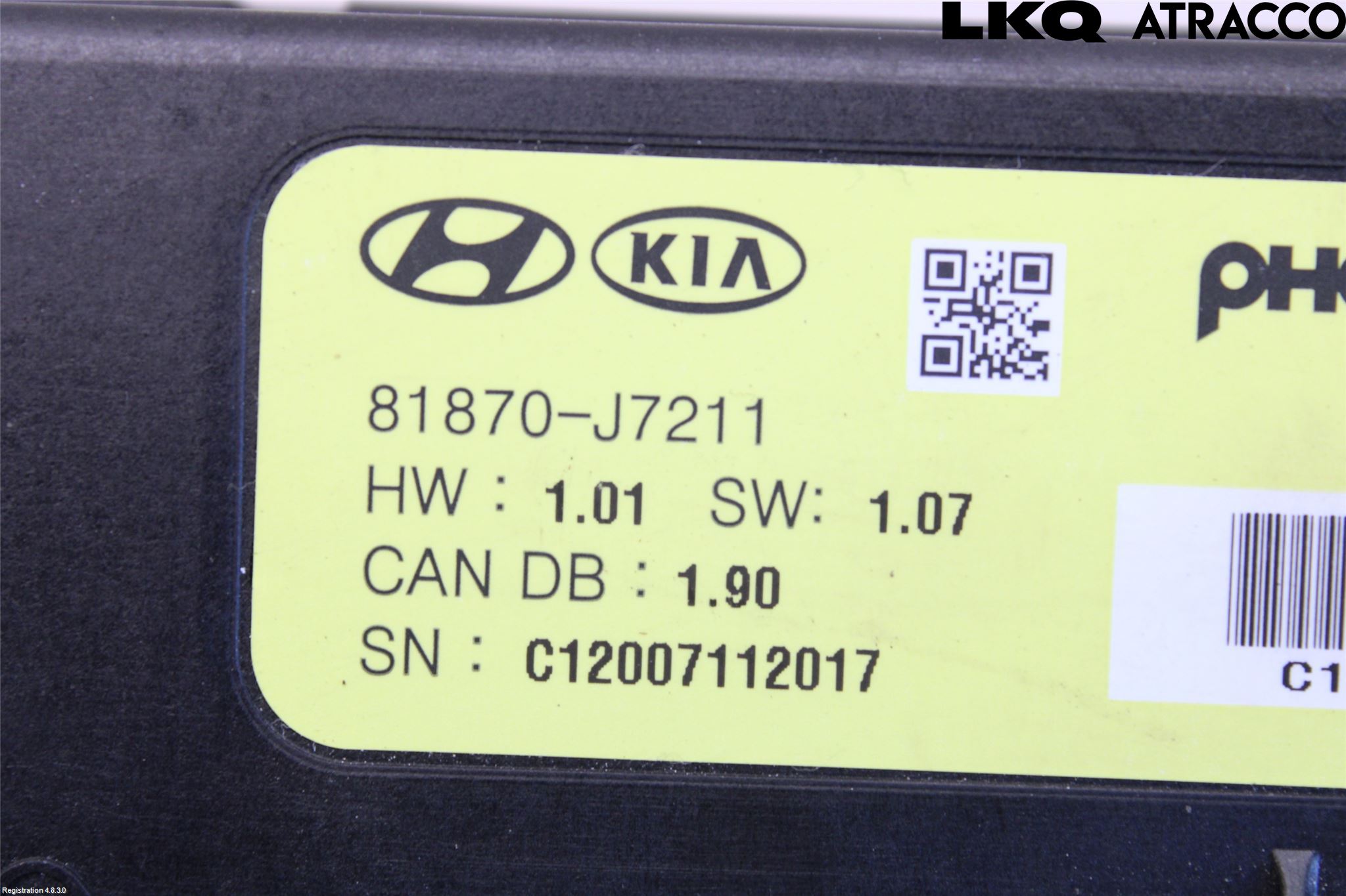 Kia CEED/CEED SW 19- Styreenhet Bakluke