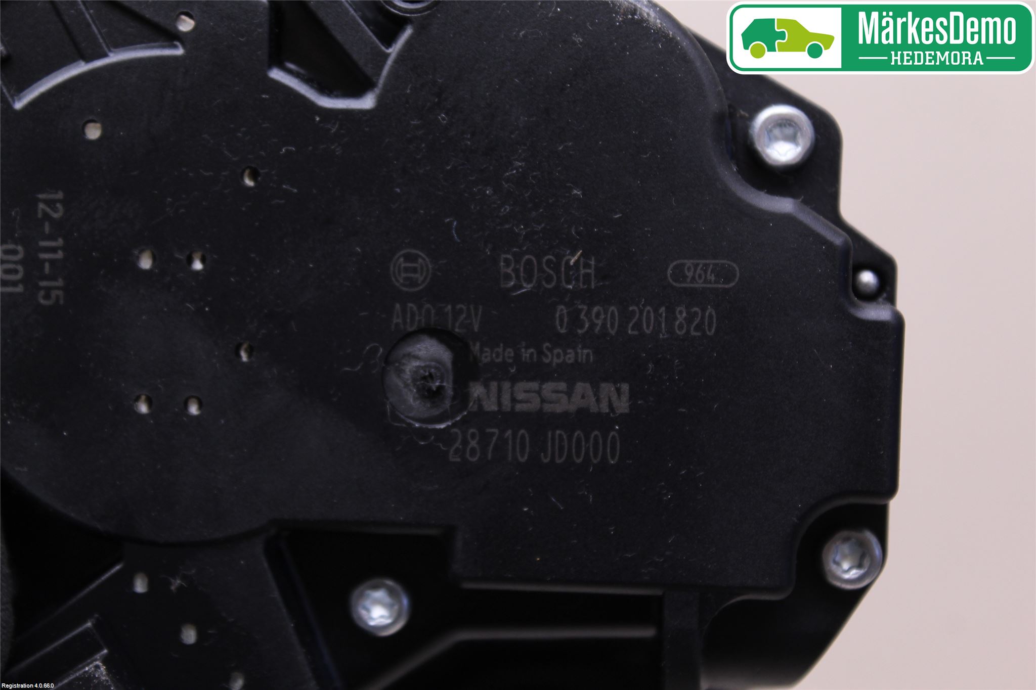 Nissan QASHQAI 10-14 Viskermotor Bakluke