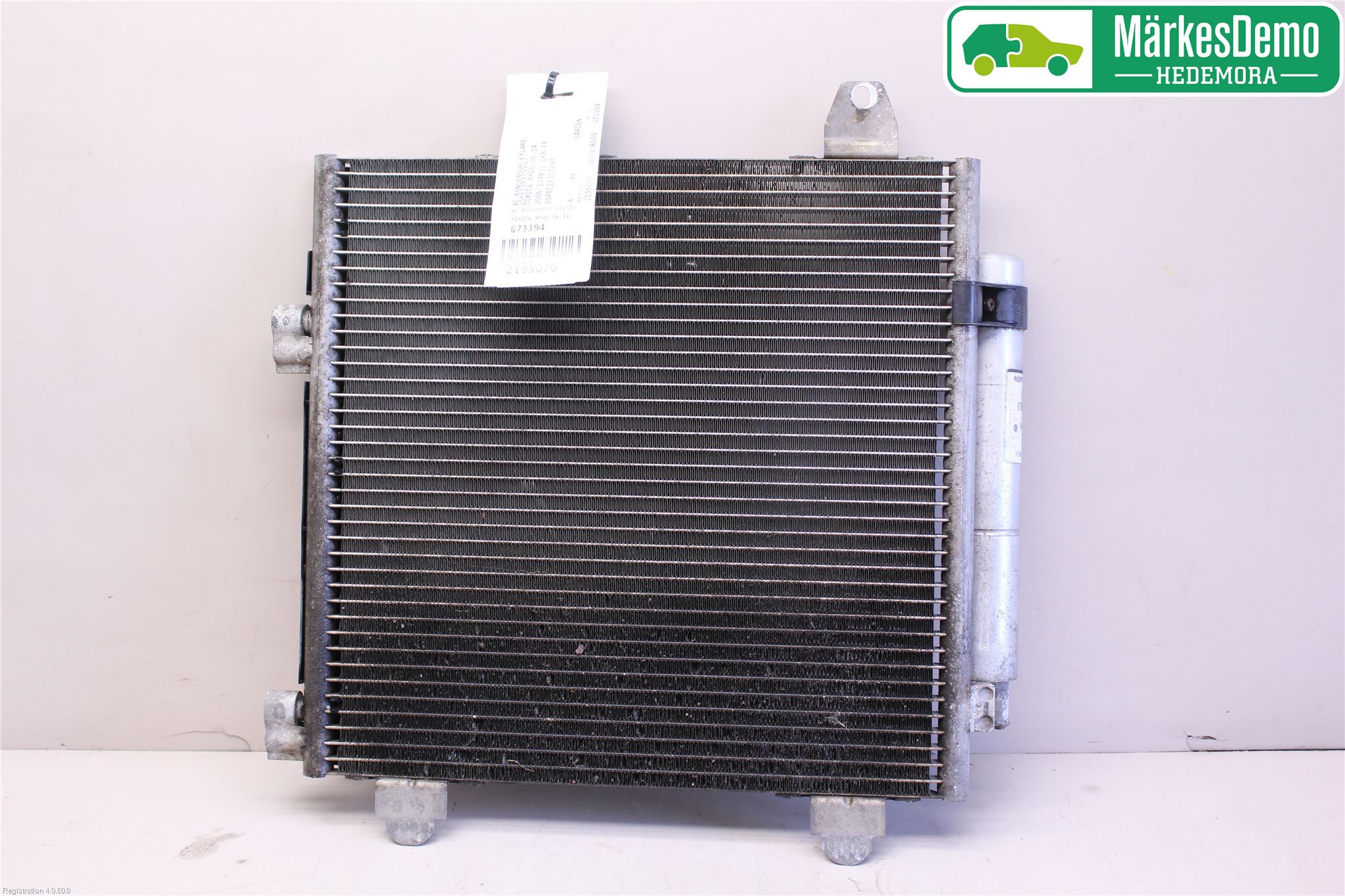 Toyota AYGO 06-14 Varme Ac Kondenser-Kjøler