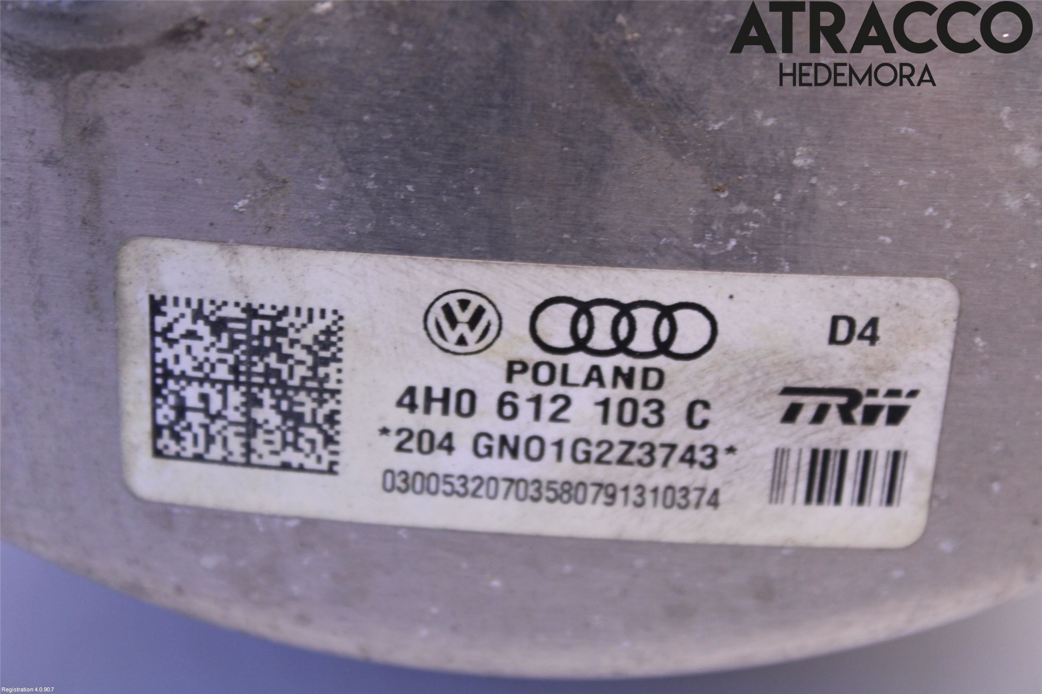 Audi A8/S8 4H 10-17 Bremseservo