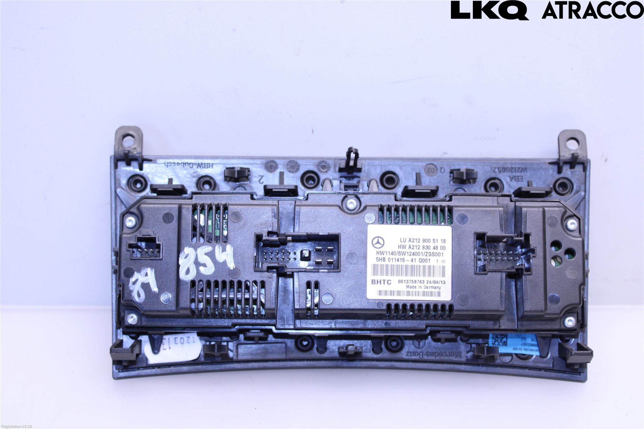 Mercedes-Benz MB E-KLASS (W212) 09-16 Varme Ac Betjening-Display
