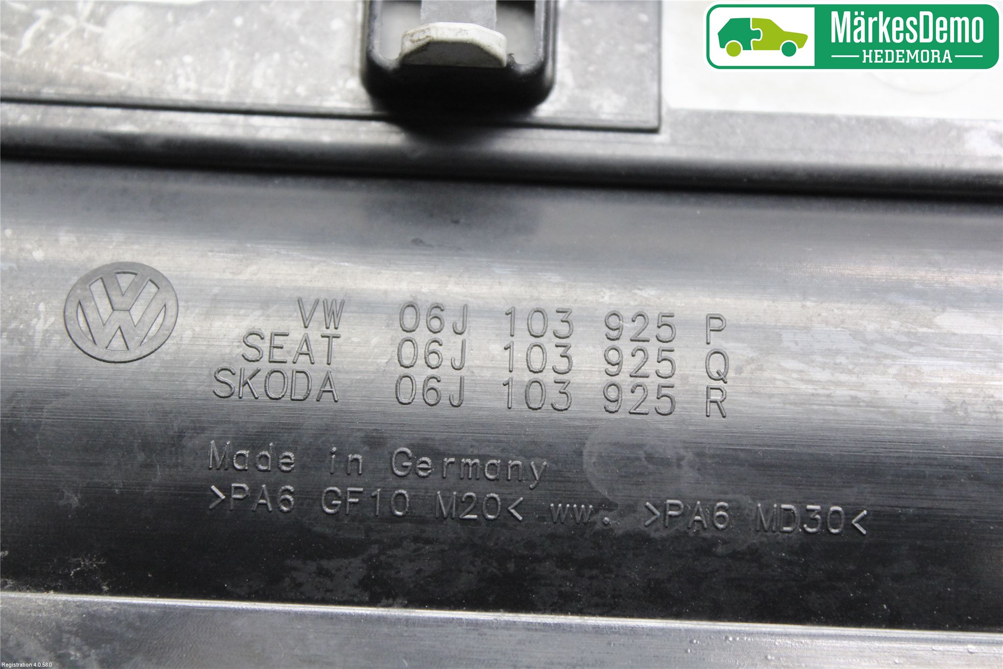 Volkswagen VW PASSAT 05-11 Motor Deksel Over Motor