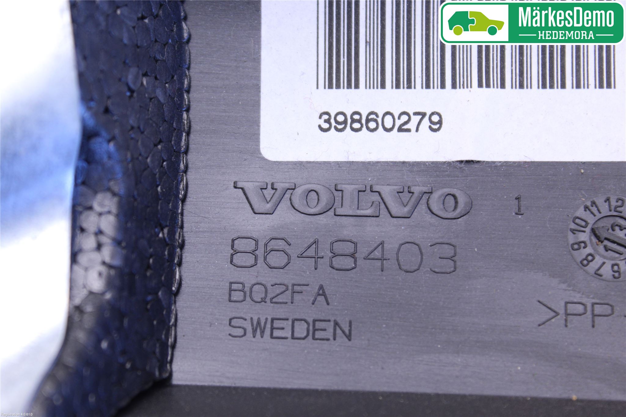 Volvo XC70 14-16 Rattdeksel - Deksler