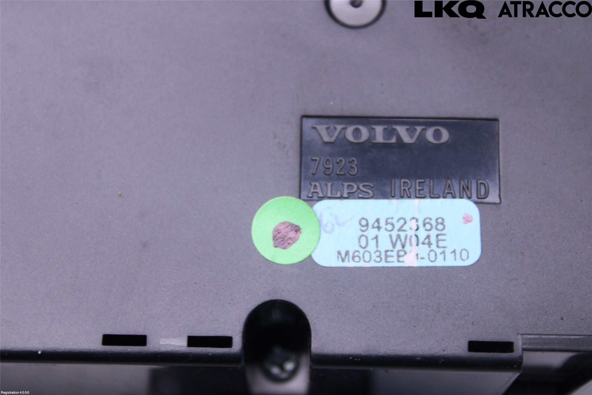 Volvo S60 01-04 Varme Ac Betjening-Display
