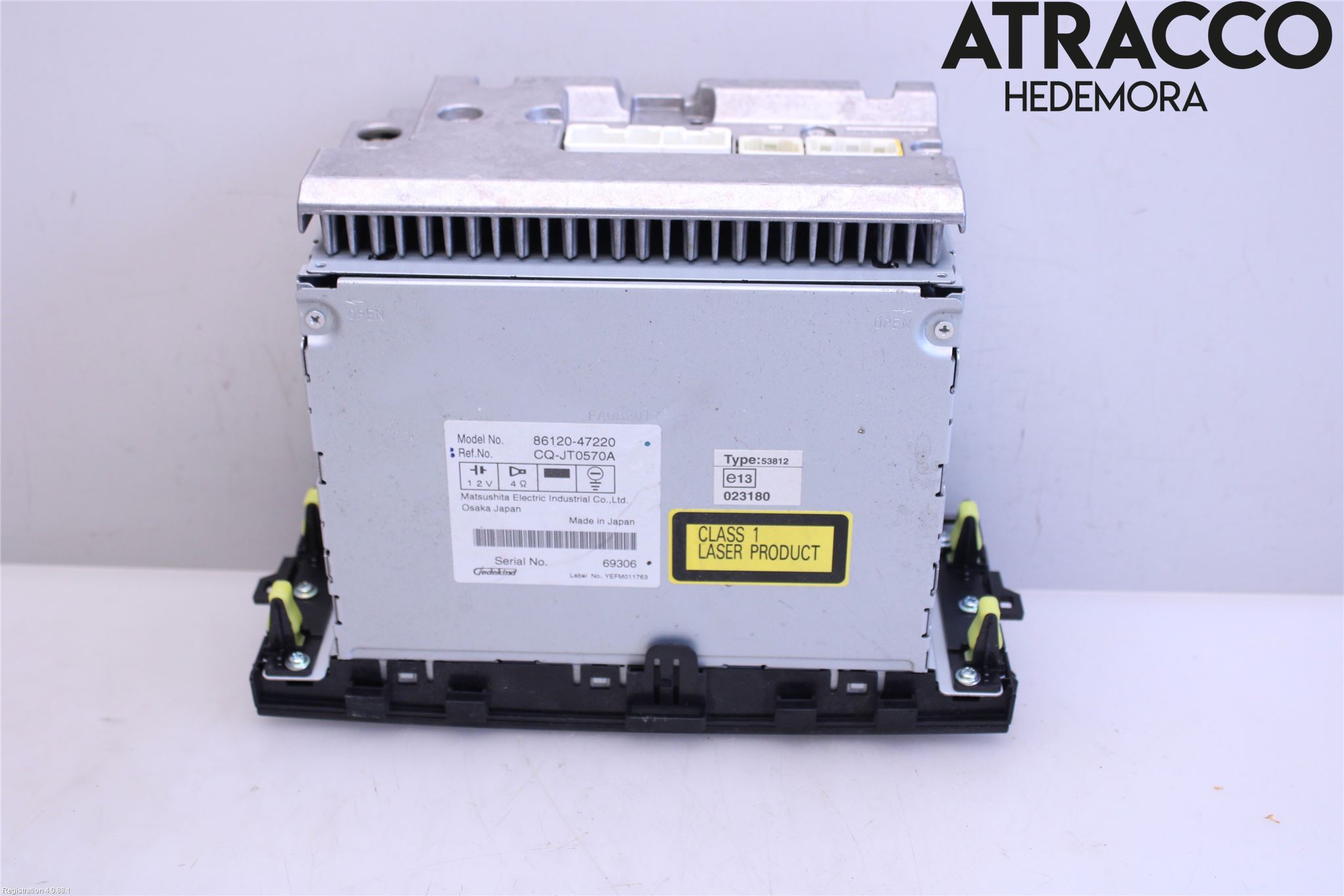 Toyota PRIUS NWH20 04-08 Stereo Radio Med Cd