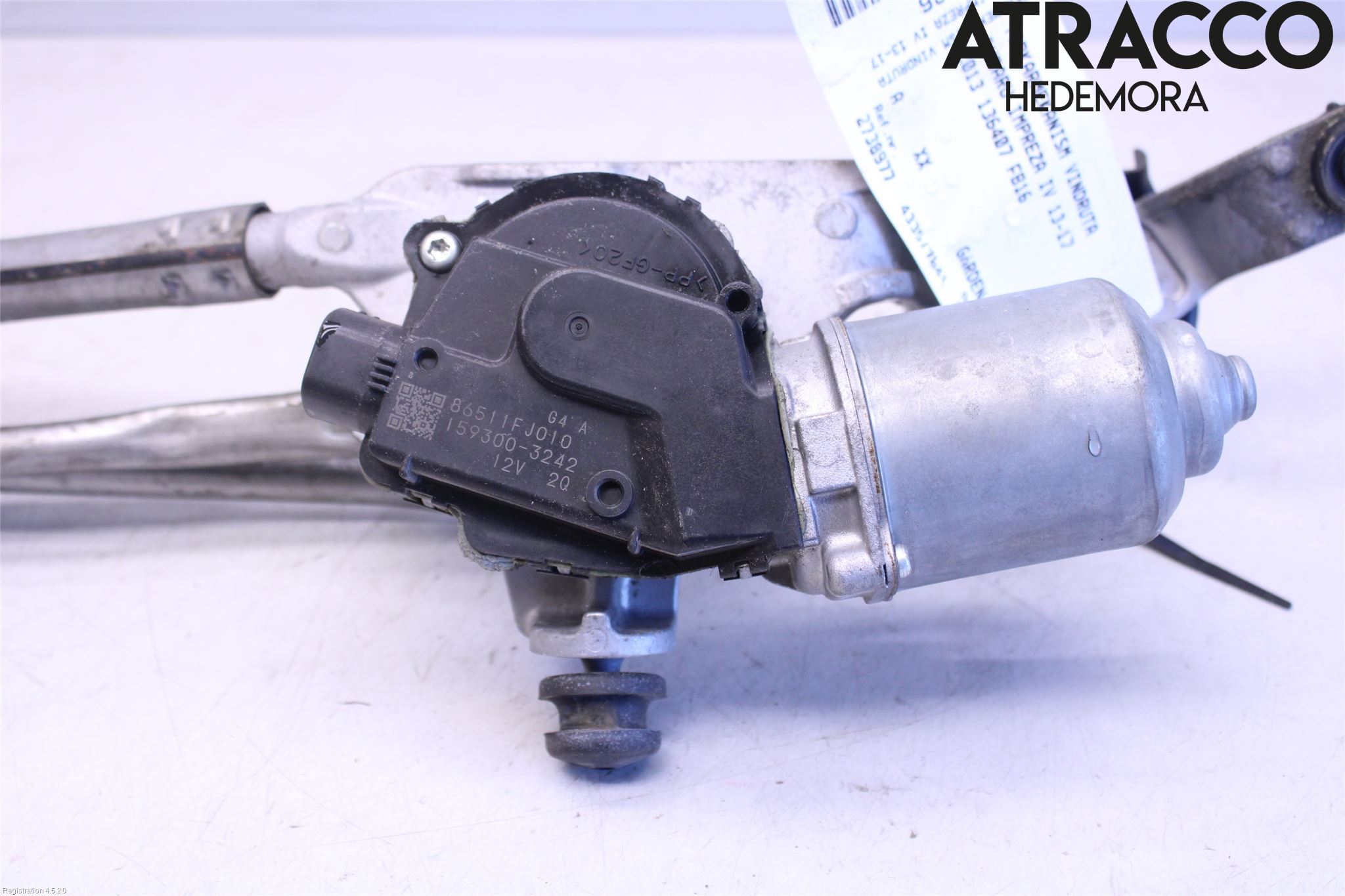 Subaru IMPREZA IV 13-17 Viskeroverføring Frontrute