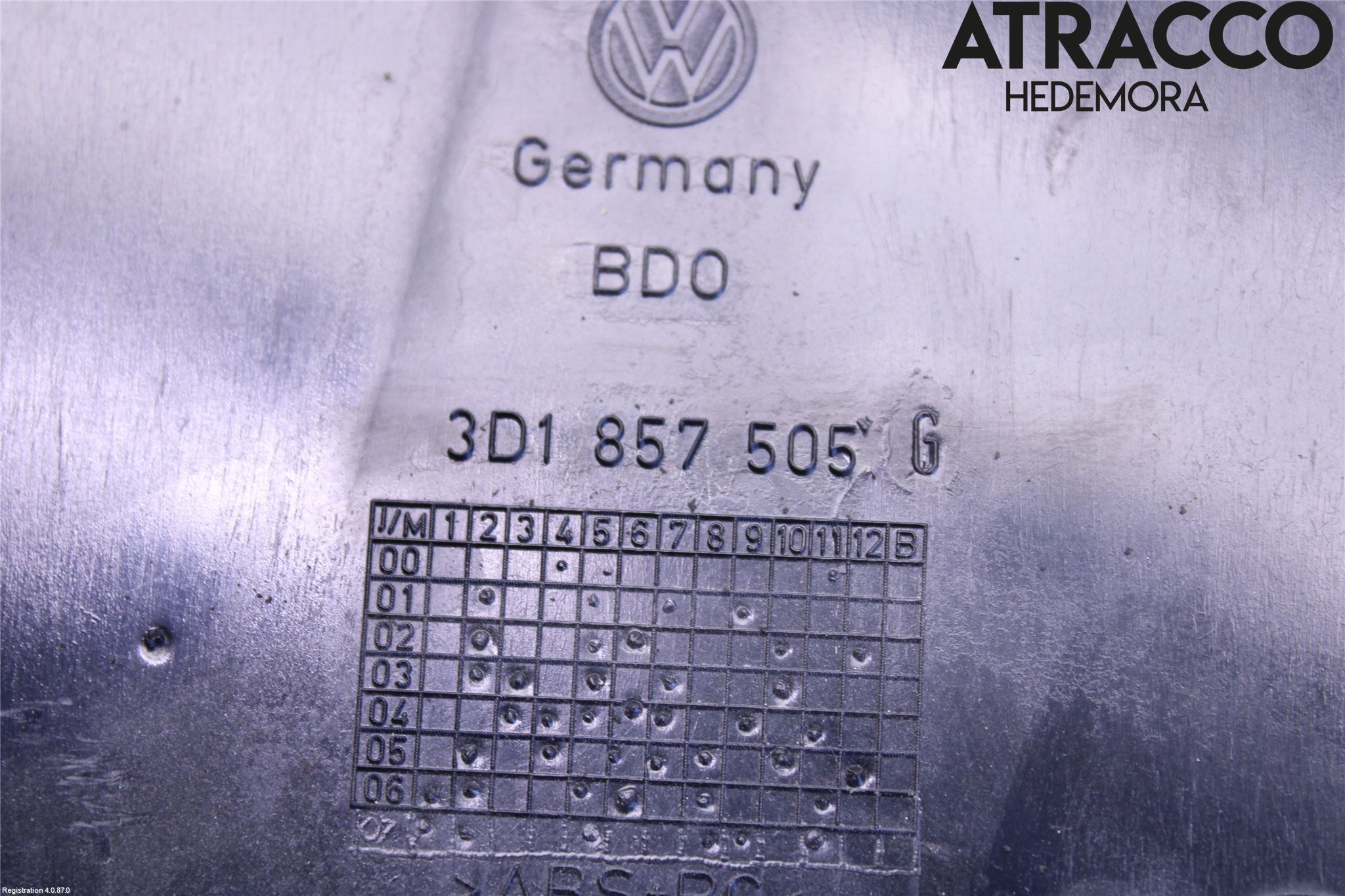 Volkswagen VW PHAETON Innr Hanskerom