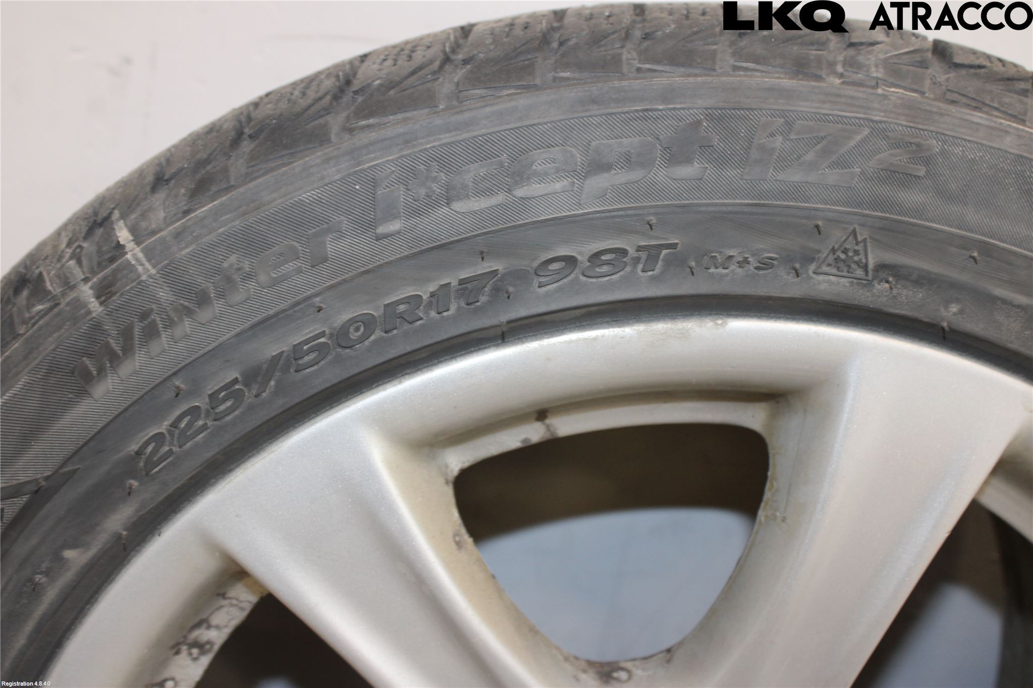 BMW 3 GT F34 13-19 Dekk Vinter På Alu Felg 4Stk
