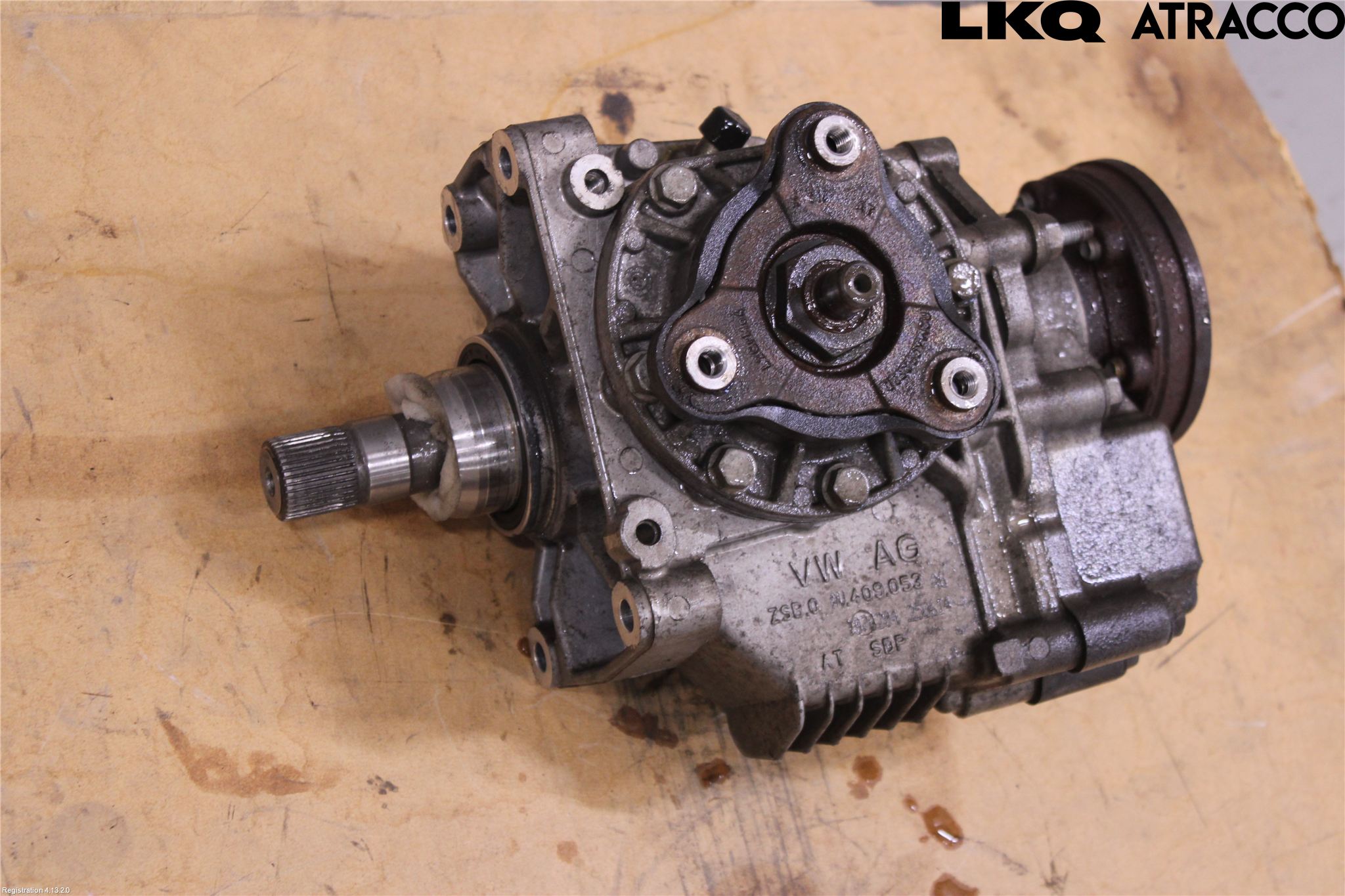 Volkswagen VW PASSAT CC 08-16 Gearkasse Fordelingskasse