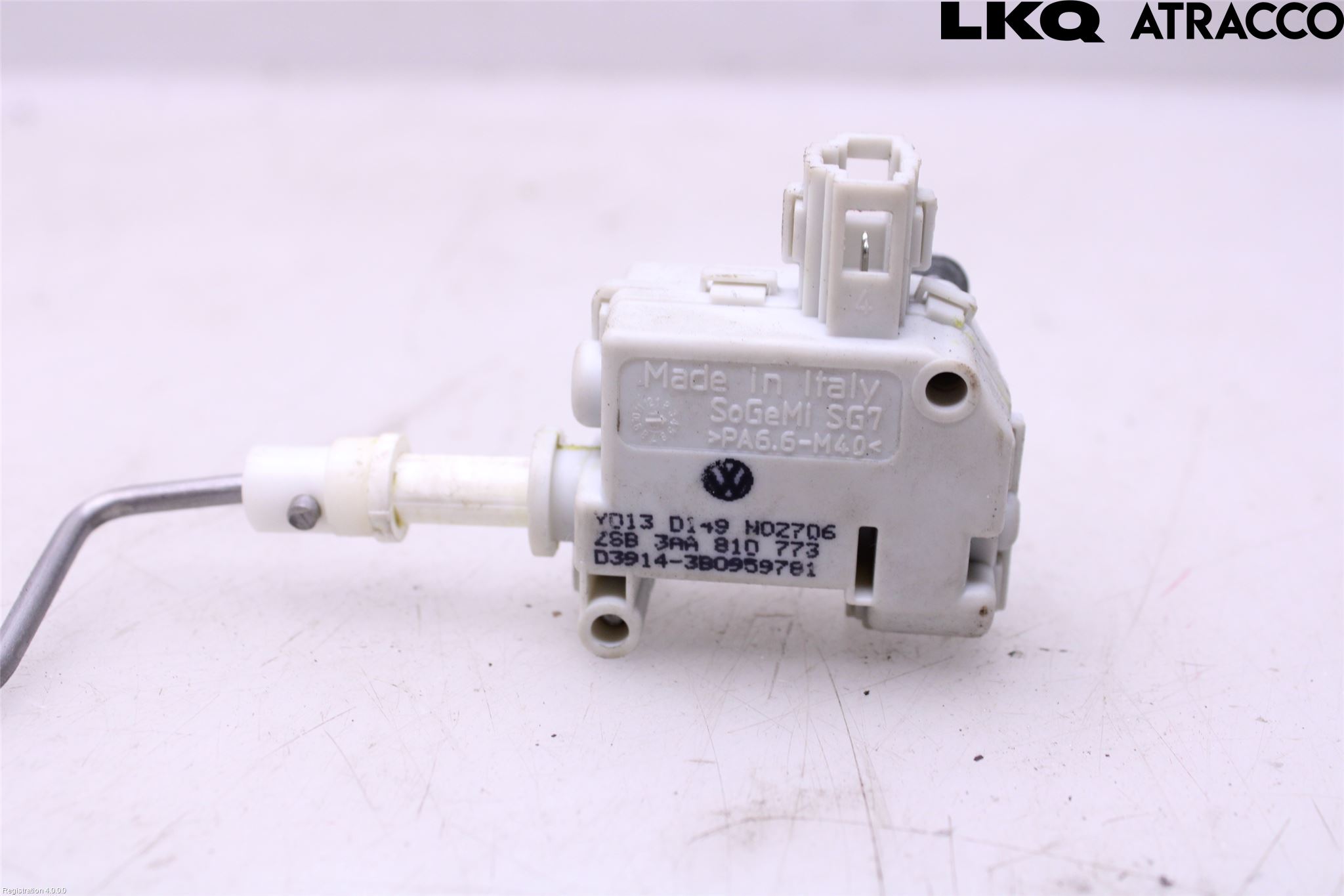 Volkswagen VW PASSAT 11-14 Sentrallåsmotor Tankluke