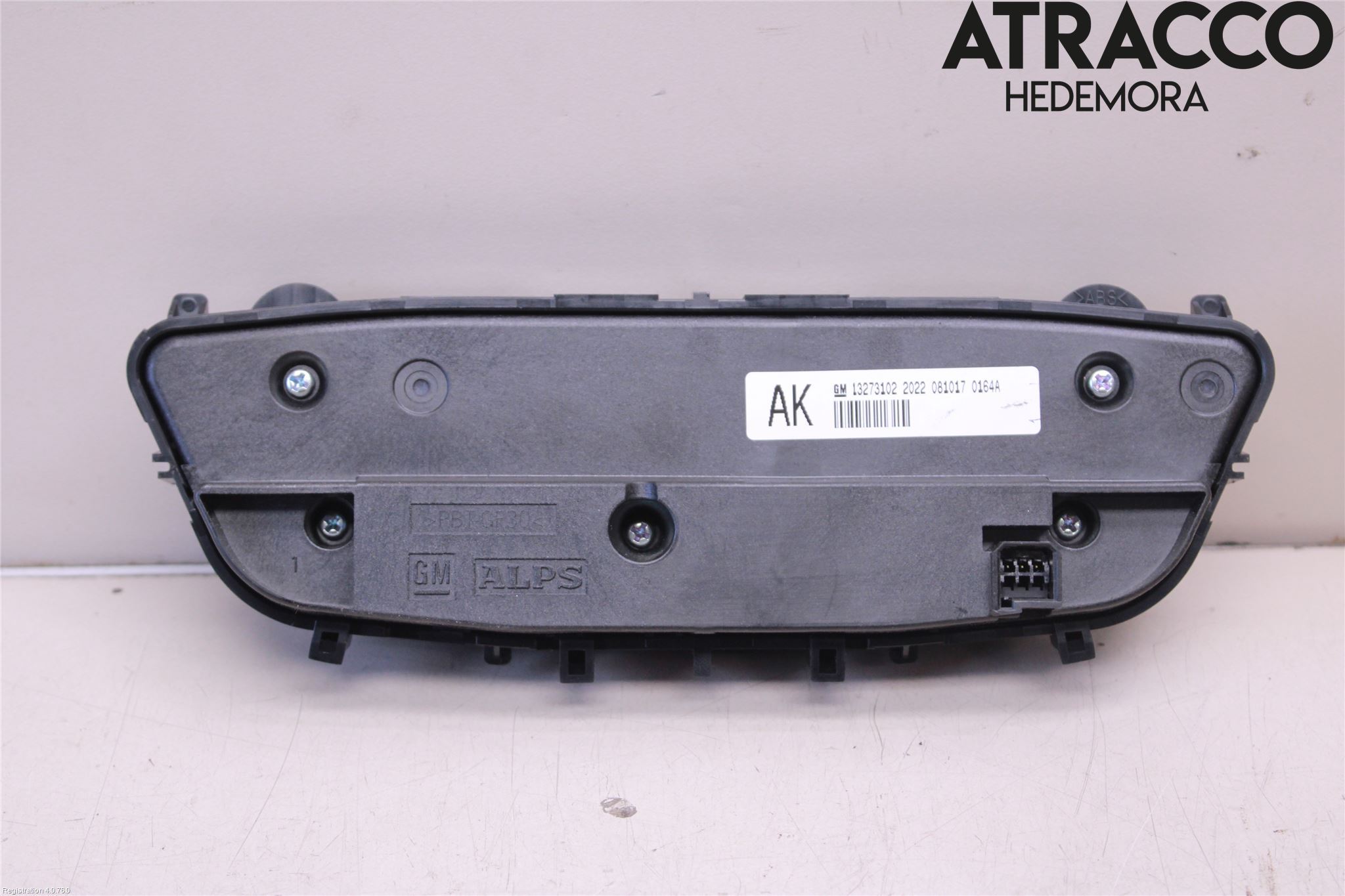 Opel INSIGNIA 09-16 Varme Ac Betjening-Display