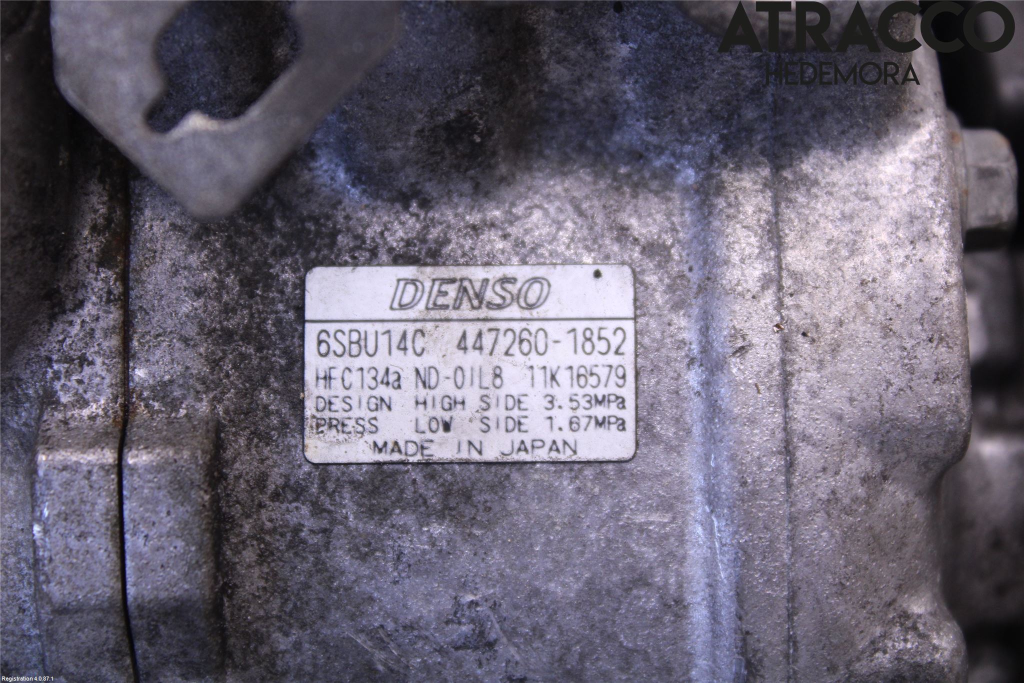 BMW 3 E90/91 SED/TOU 05-12 Varme Ac Kompressor