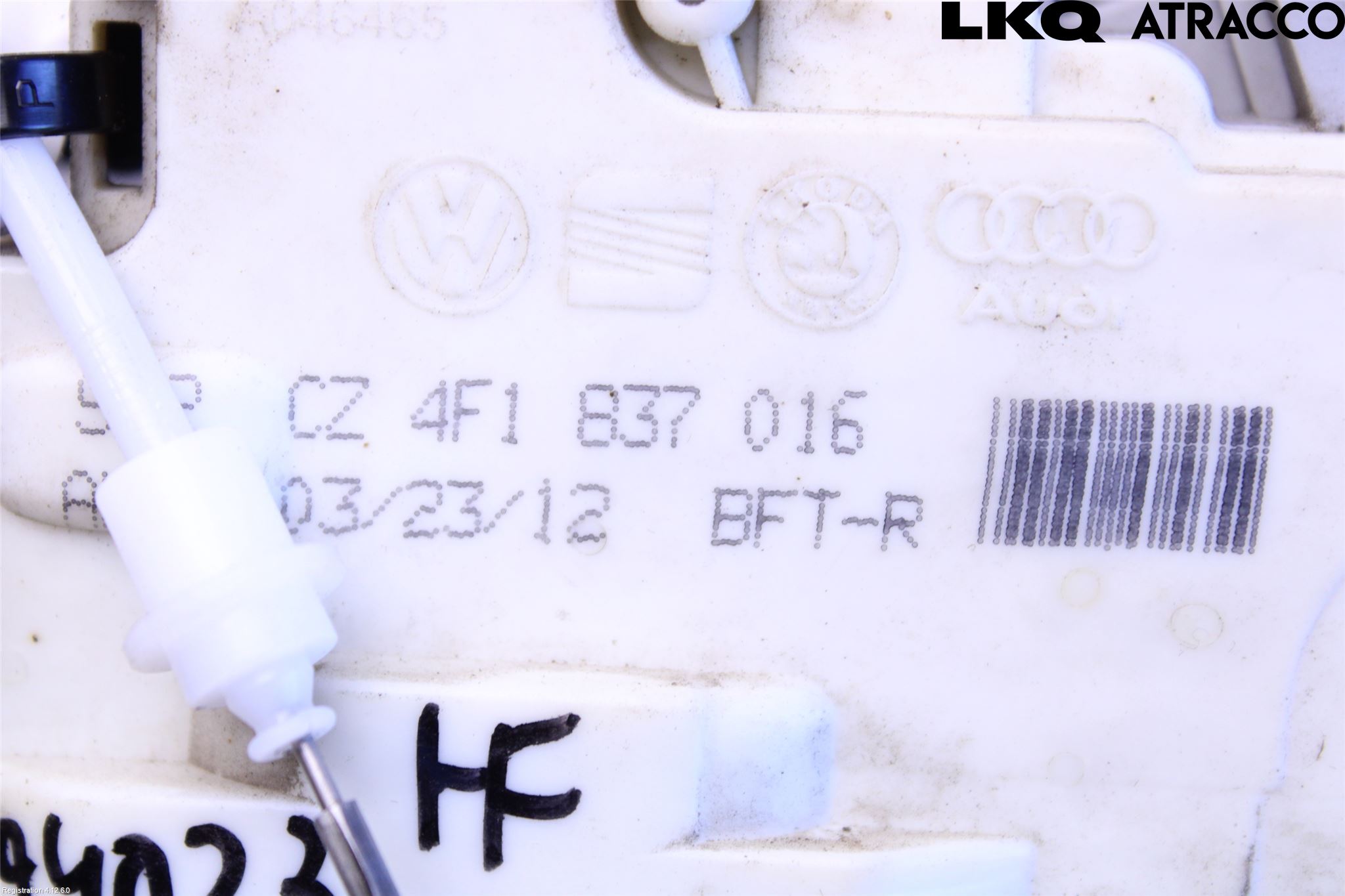 Audi A3/S3 05-13 Dørlås - Låsekasse