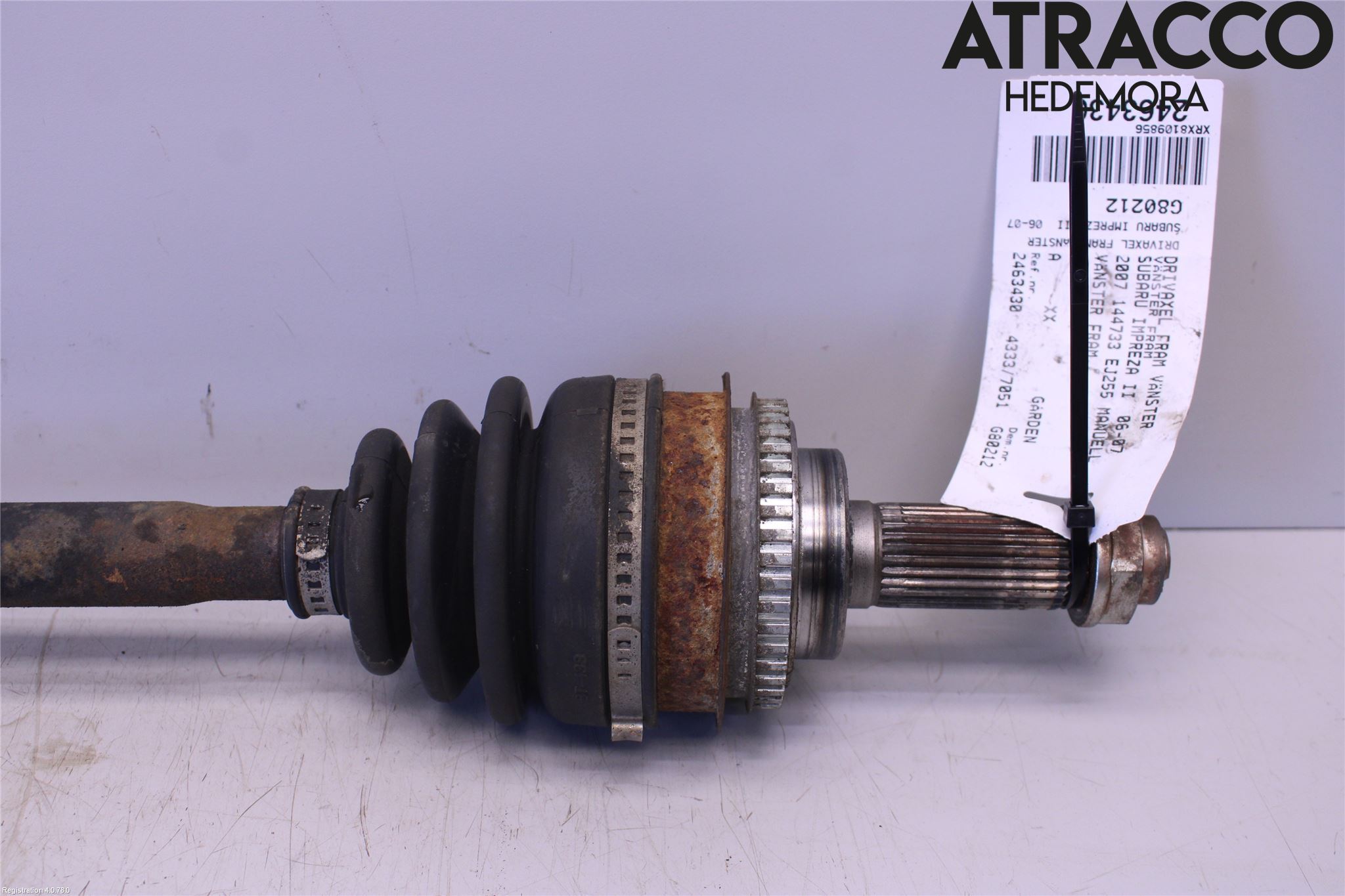 Subaru IMPREZA II  06-07 Drivaksel Foran Kompl Venstre