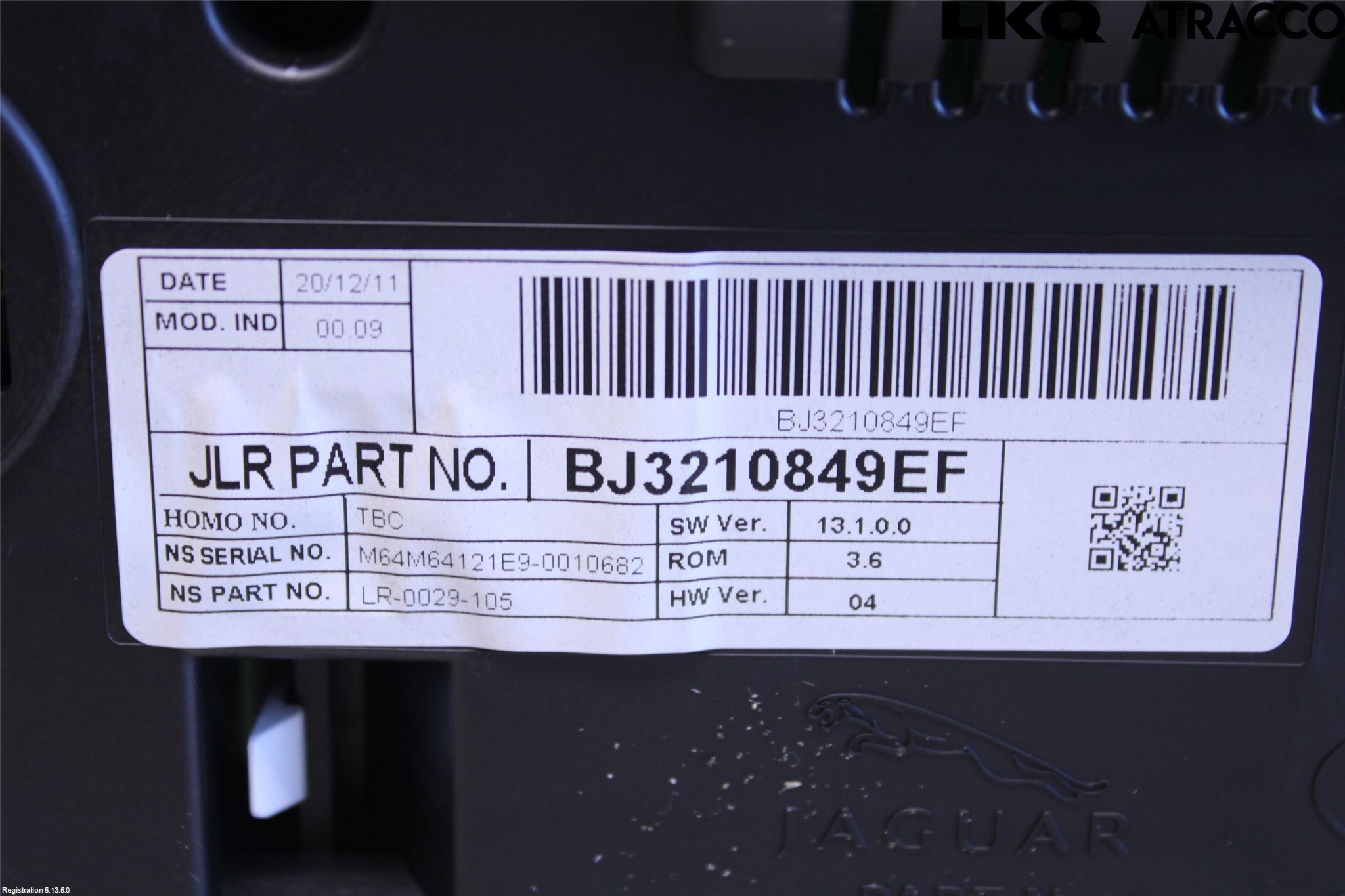 Landrover LAND ROVER RANGE ROVER EVOQUE (L538) 11-18 Instrument Ramme