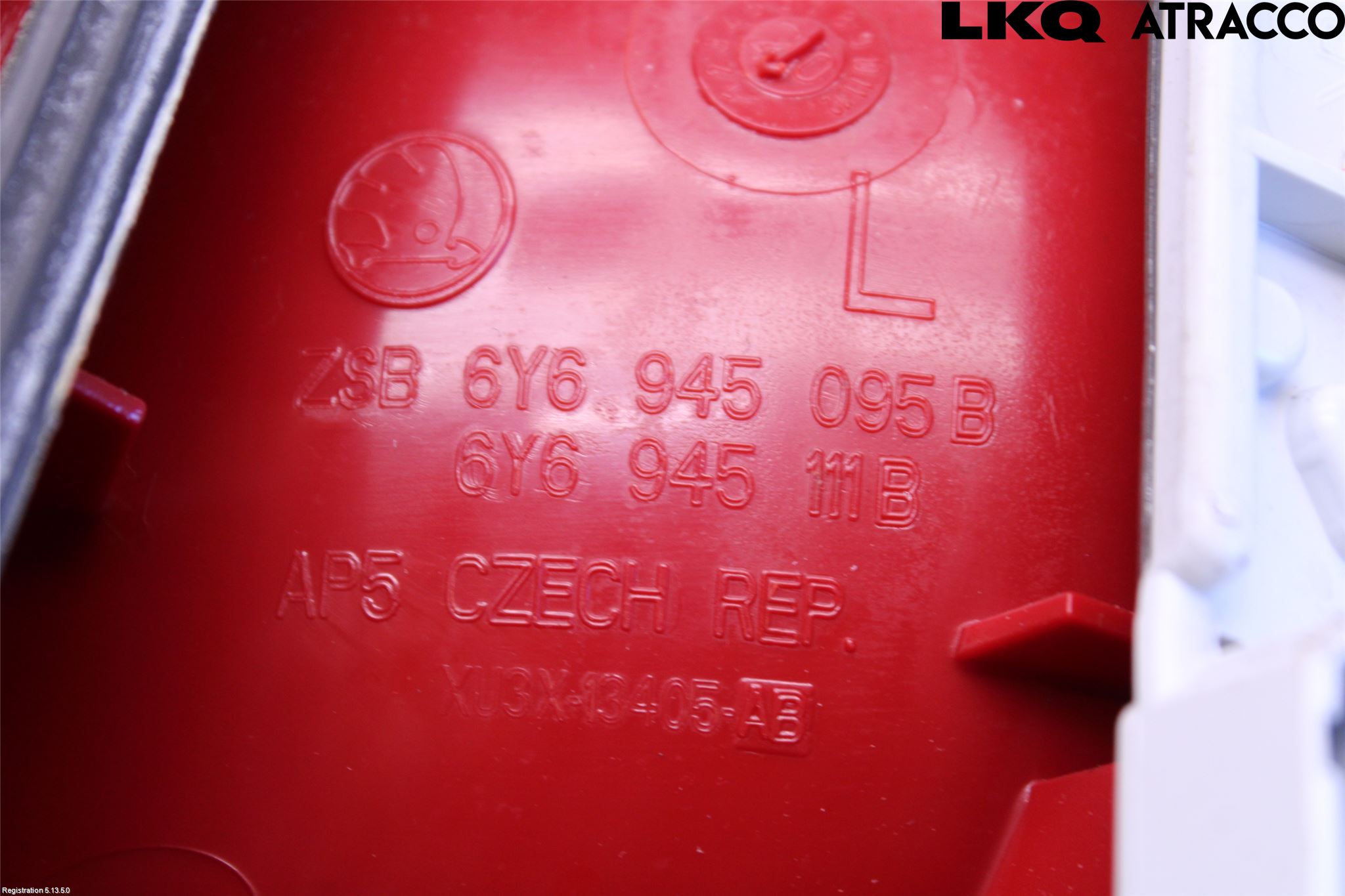 Skoda FABIA 99-07 Baklykt Venstre