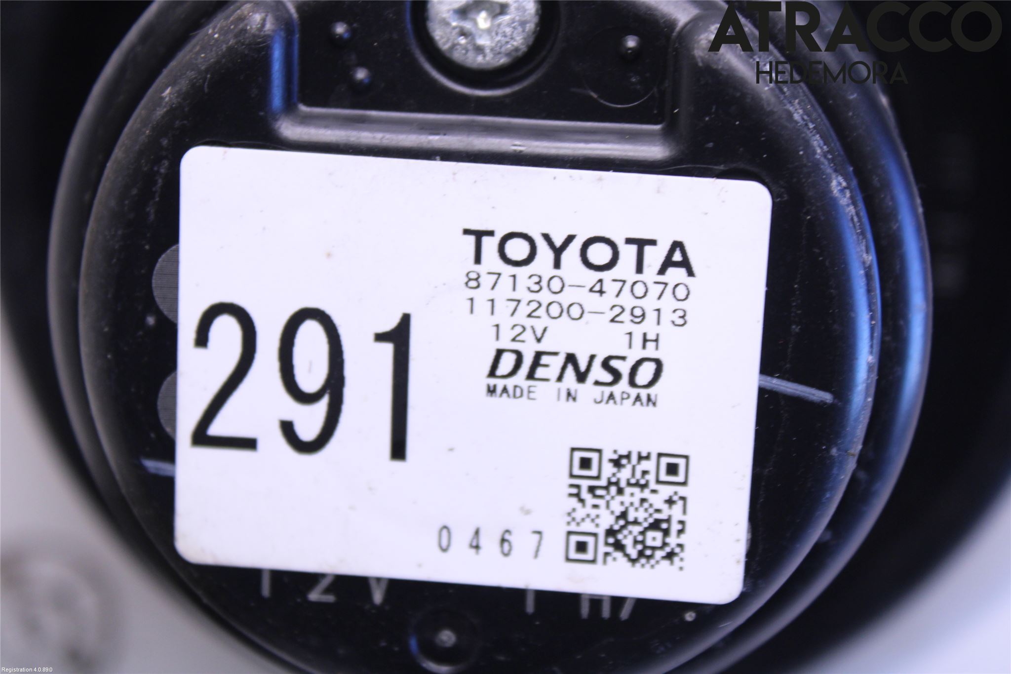 Toyota PRIUS NWH20 04-08 Kjølevifte Elektrisk
