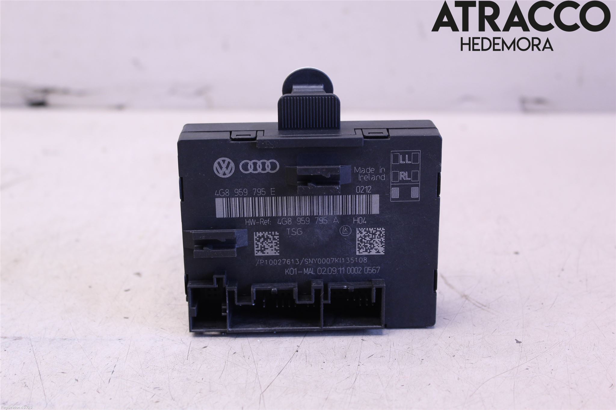Audi A7/S7 4G 11-17 Styreenhet Dør