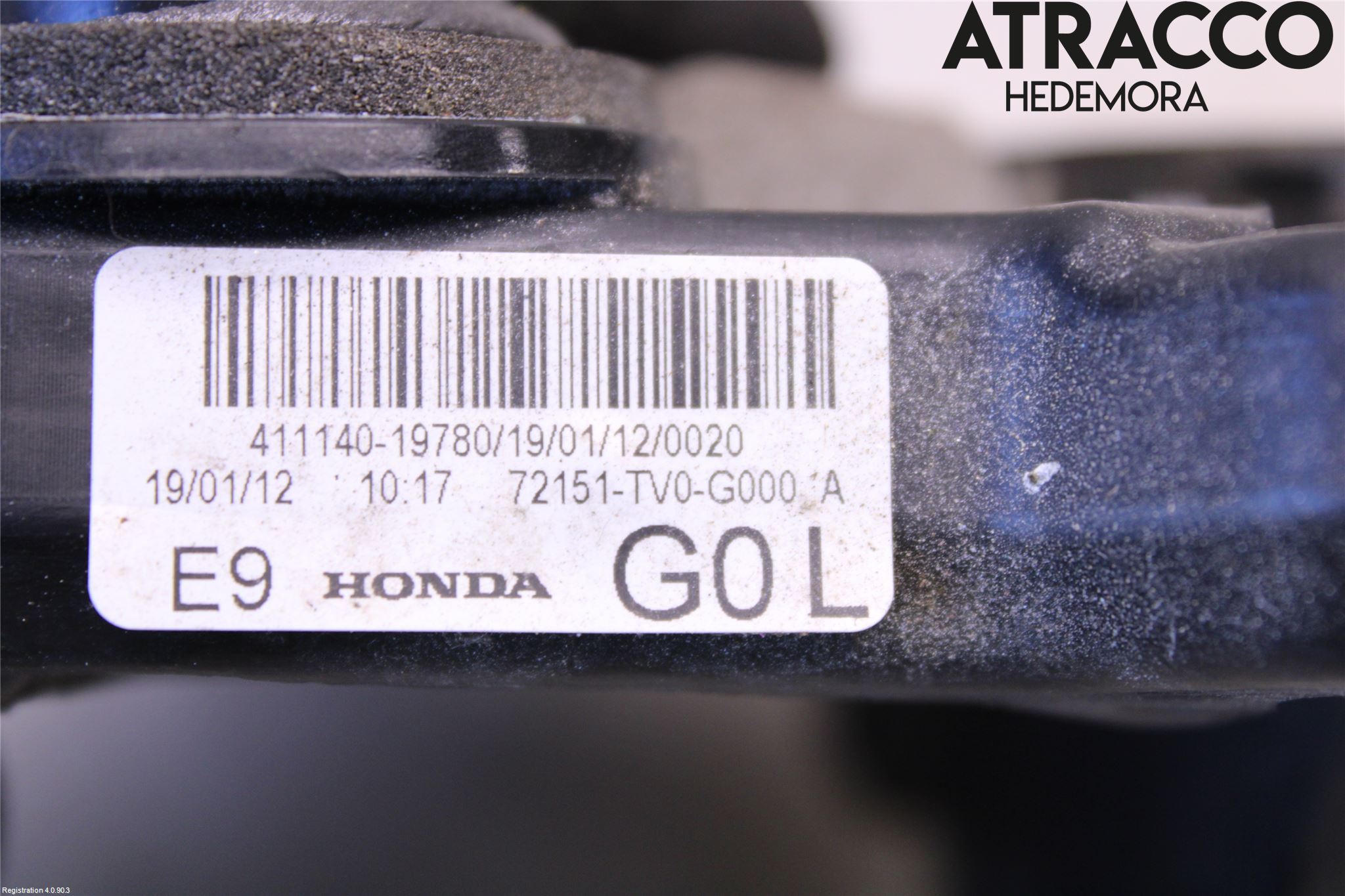 Honda CIVIC 12-16 Dørlås - Låsekasse