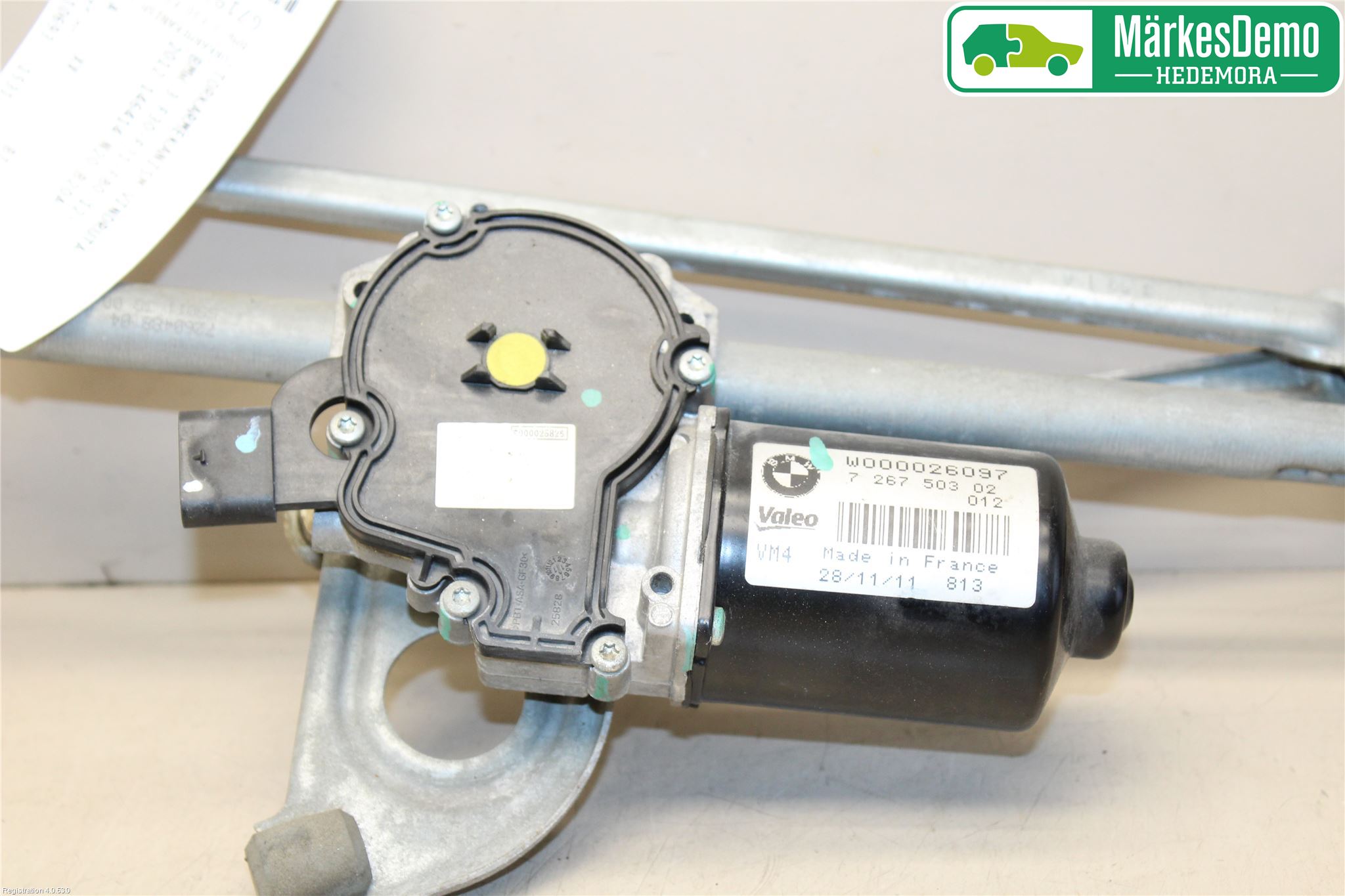 BMW 3 F30/F31/F80 12-19 Viskeroverføring Frontrute