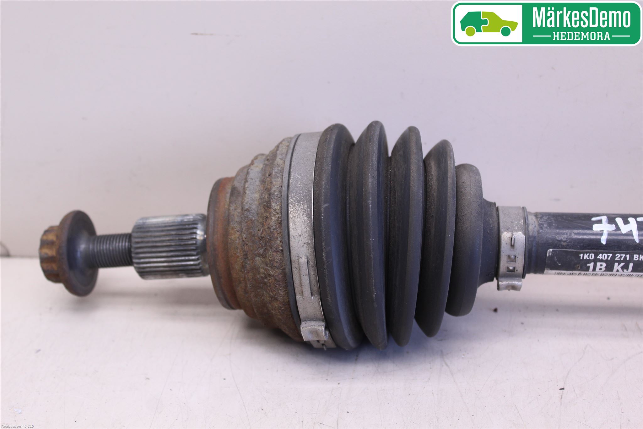Volkswagen VW GOLF / E-GOLF VII 13-20 Drivaksel Foran Kompl Venstre