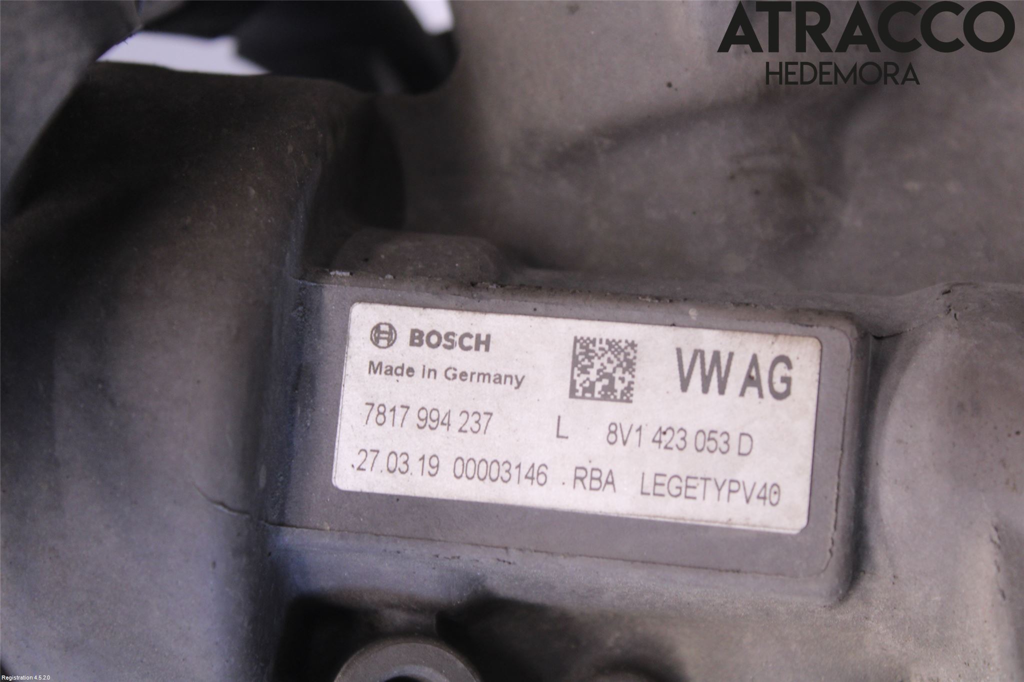 Audi A3/S3 8V 13-20 Styrväxel/Snäcka Elektrisk