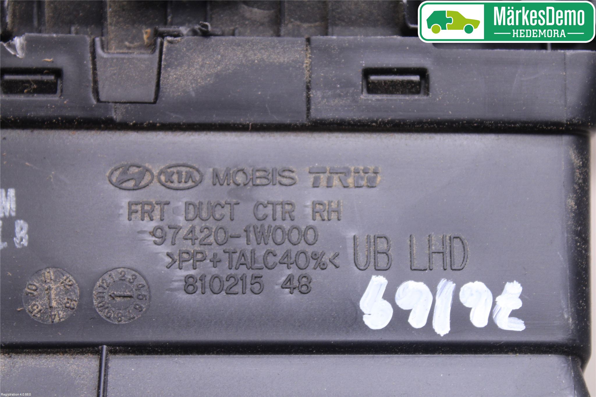 Kia RIO 12-16 Dashbord Kanal - Dyse