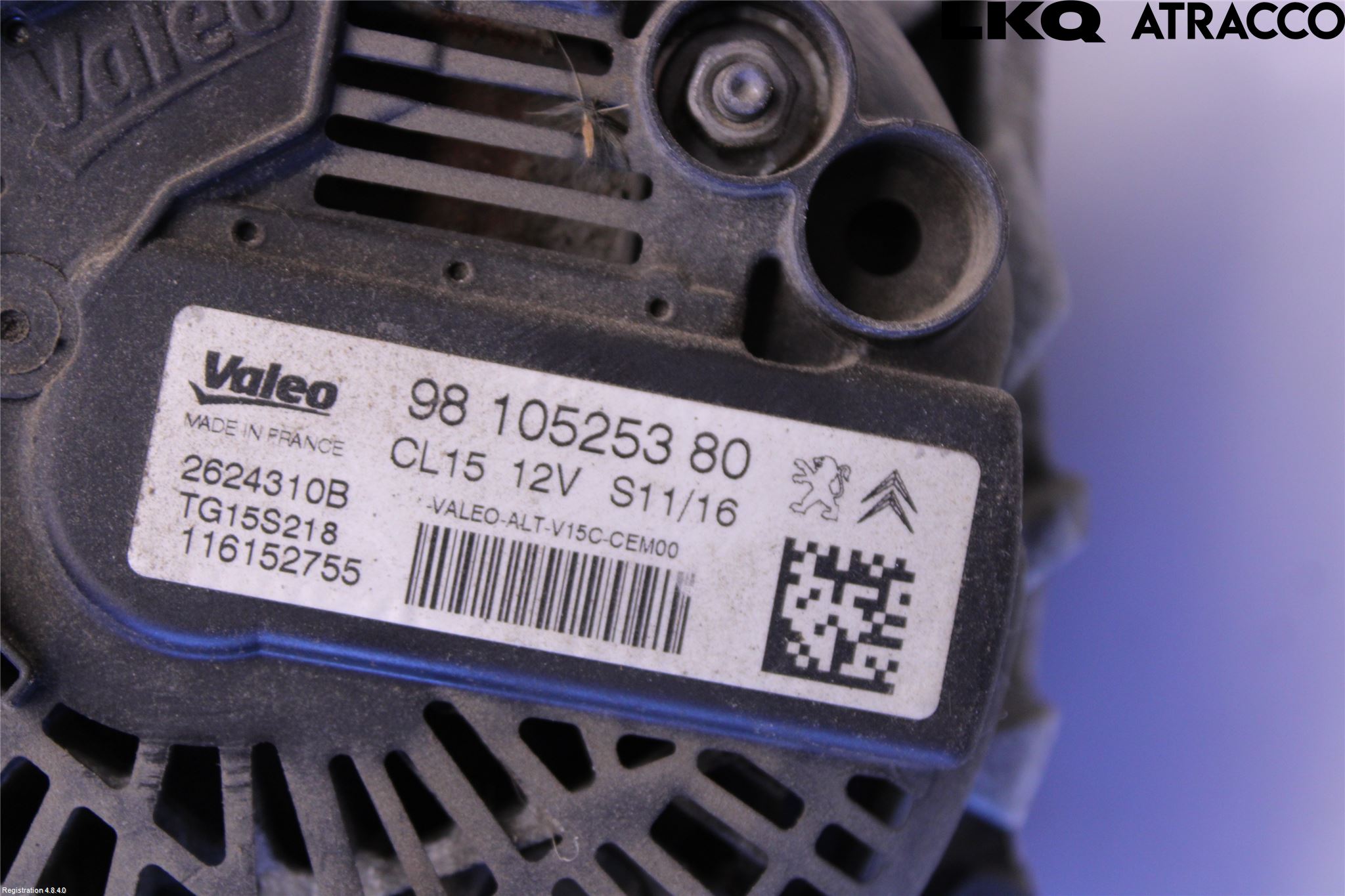 Citroen BERLINGO 08-18 Dynamo