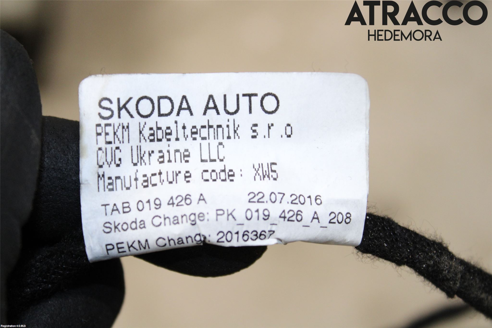 Skoda KODIAQ 17-24 Ledningsnett