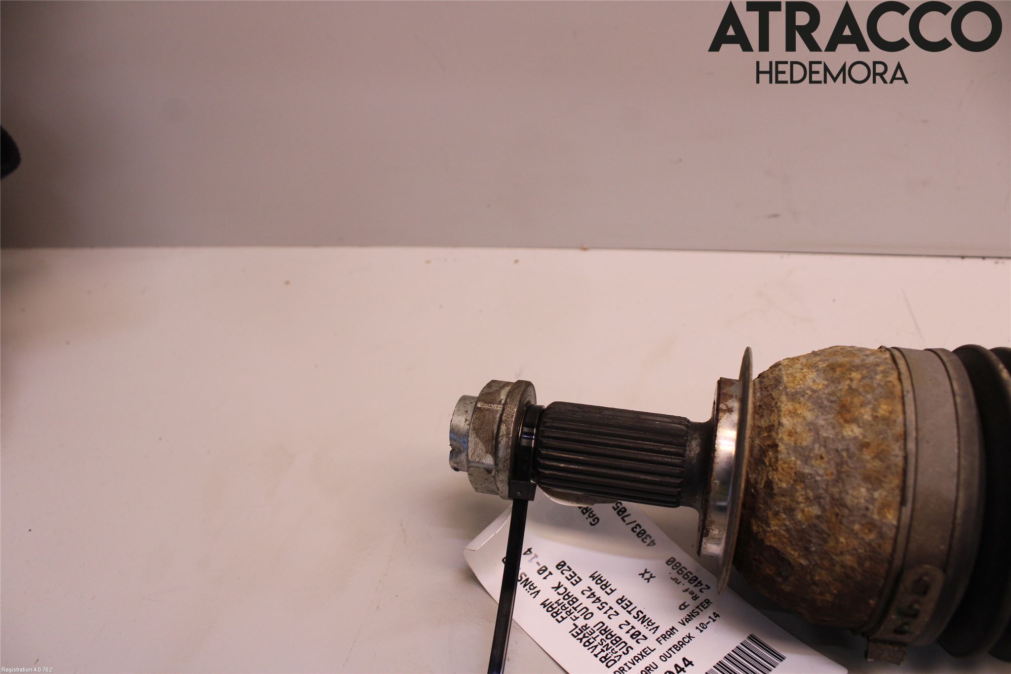 Subaru OUTBACK 10-15 Drivaksel Foran Kompl Venstre