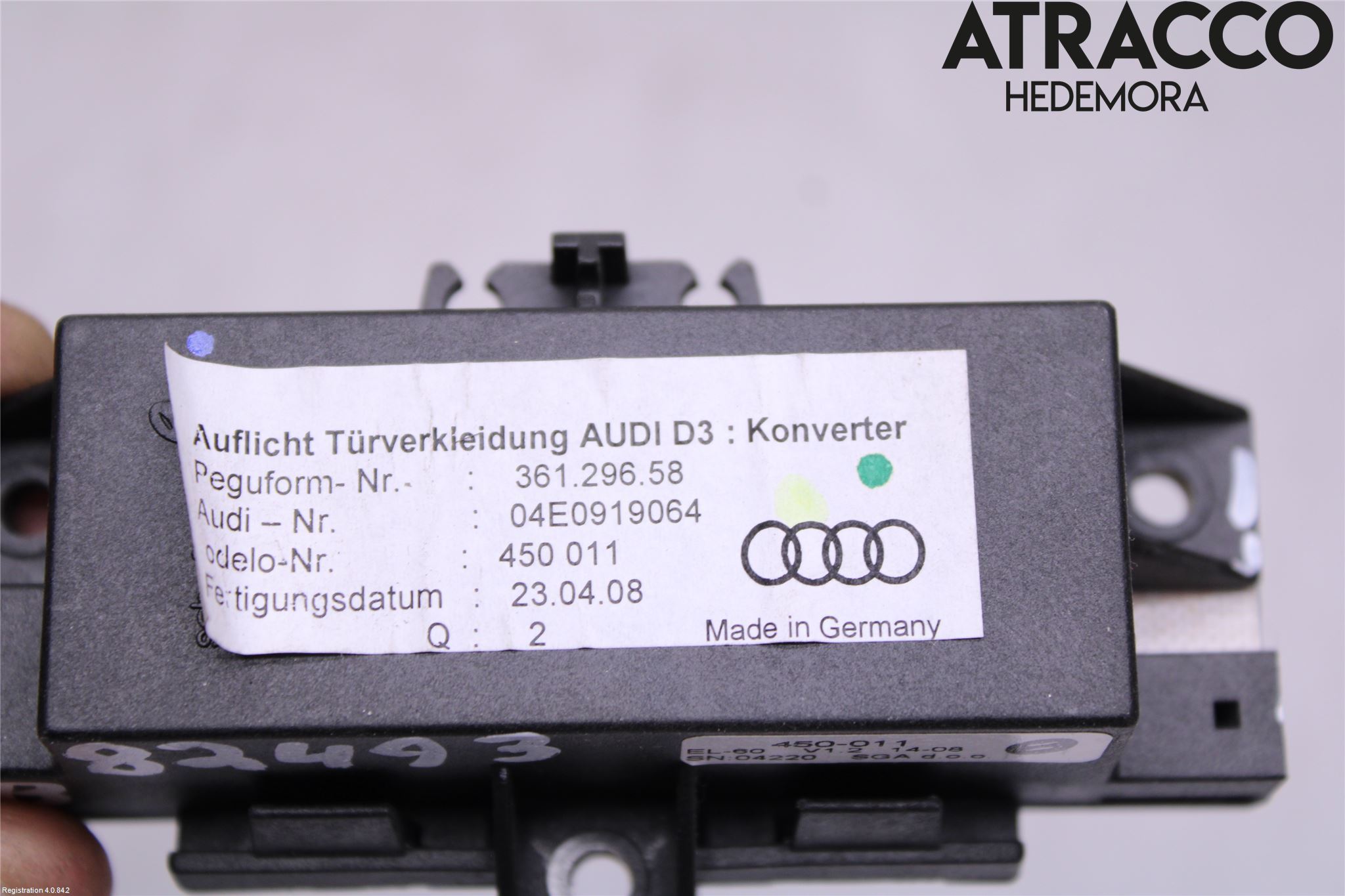 Audi A8/S8 4E  02-09 Bryter Øvrig