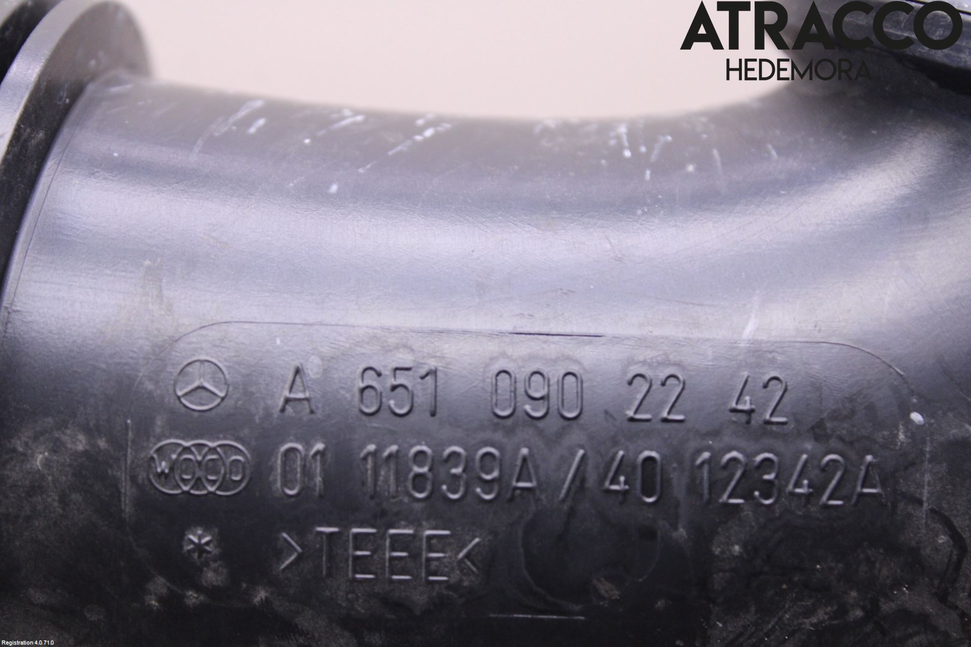 Mercedes-Benz MB A-KLASS (W176) 13-18 Inns Gummibelg - Slange