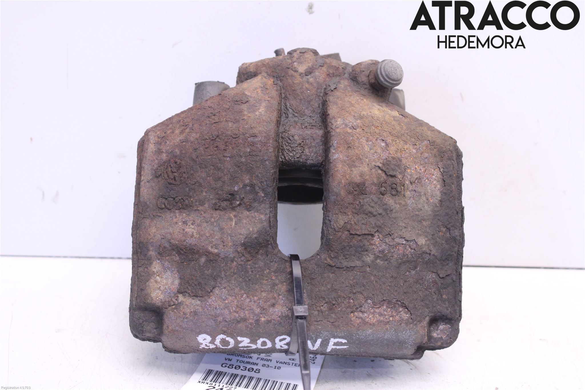 Volkswagen VW TOURAN 03-10 Bremsecaliper Foran Venstre